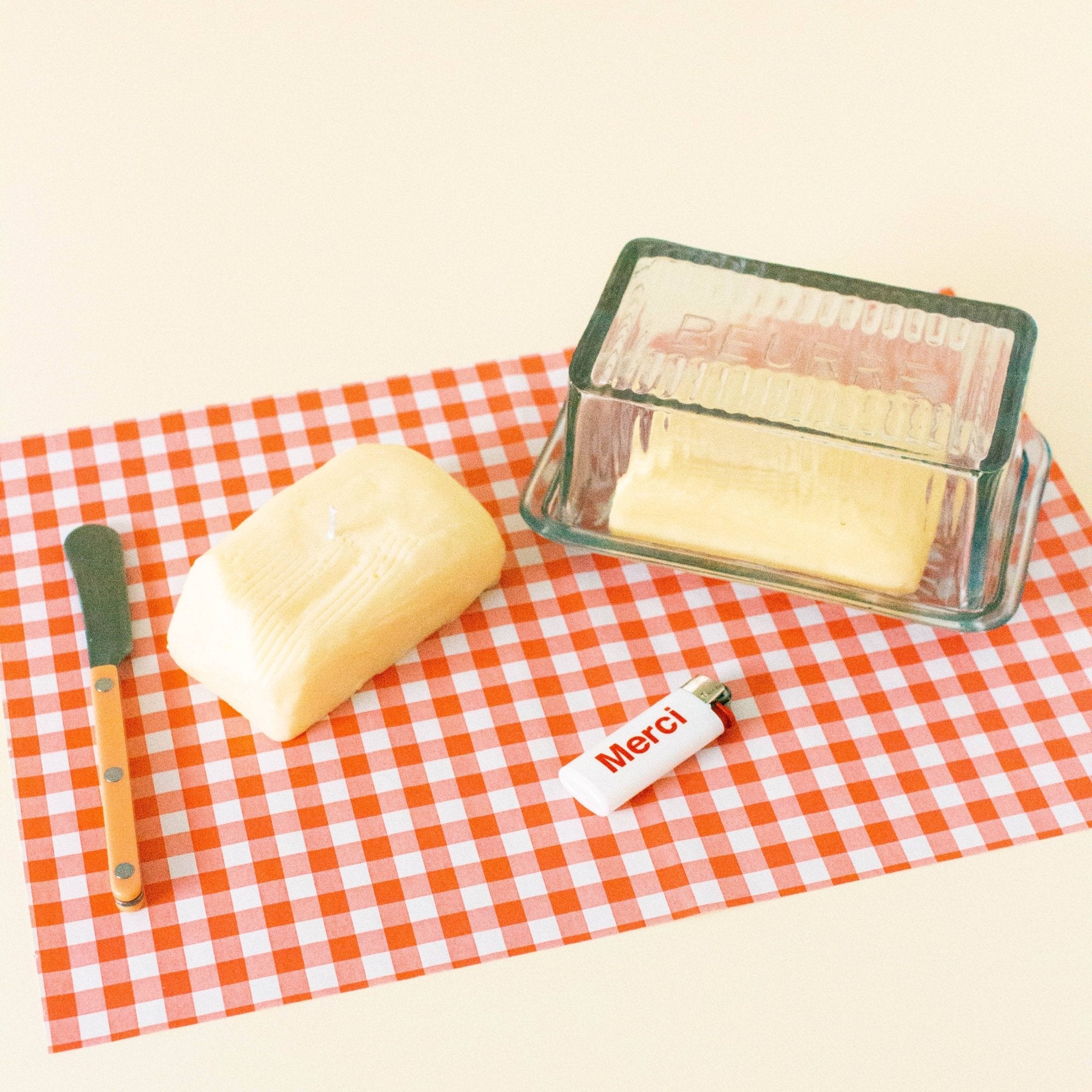 Butter Candle: Beurre Doux - Nata Concept Store Modern Love Store Glasgow