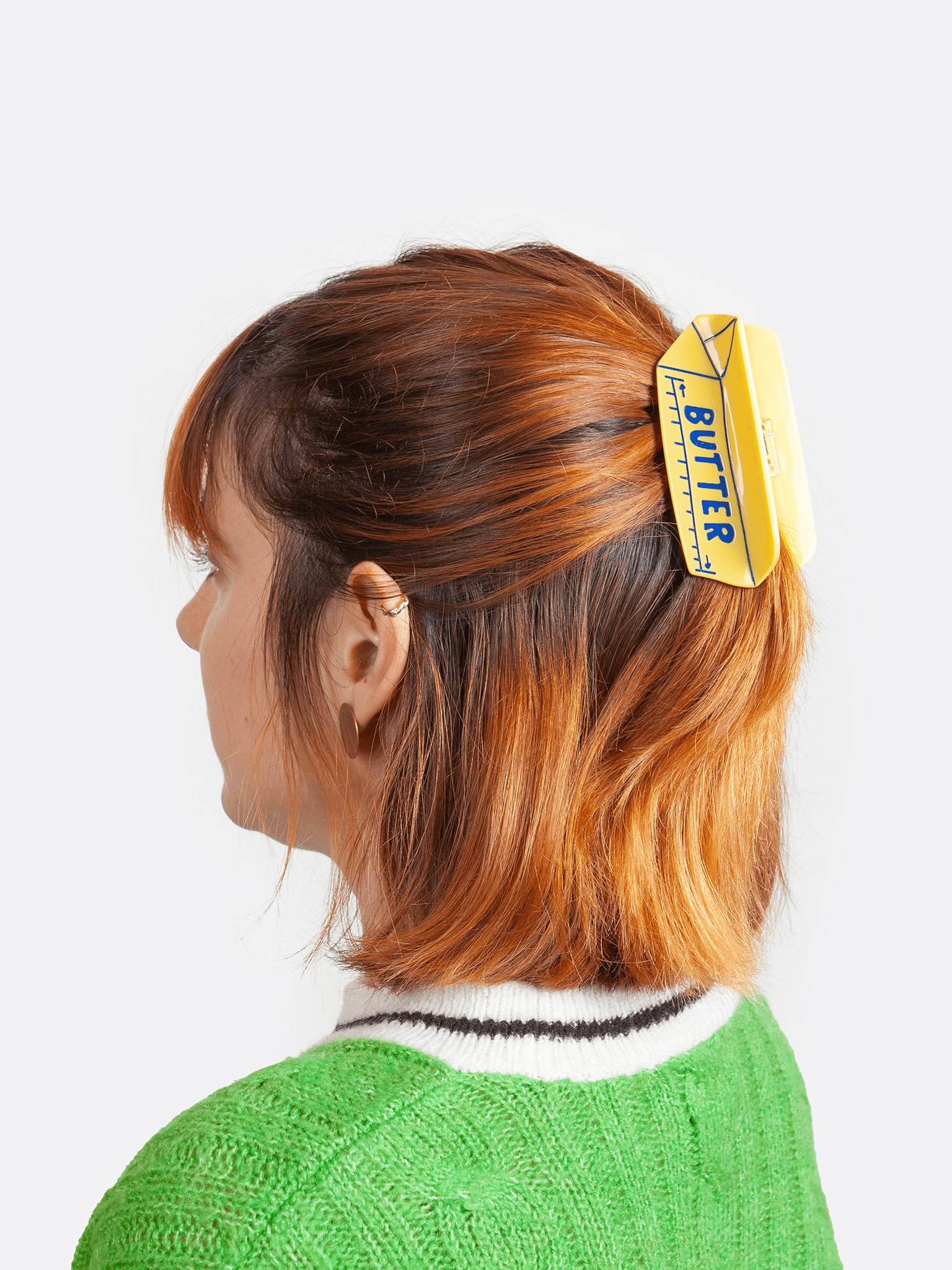 Butter Hair Claw - Eat My Socks Modern Love Store Glasgow