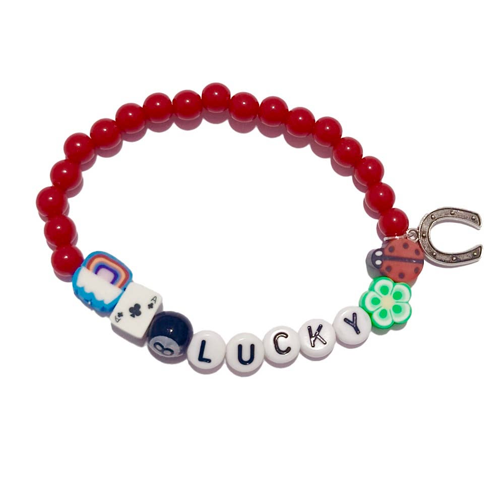 Lucky Charm bracelet card detail