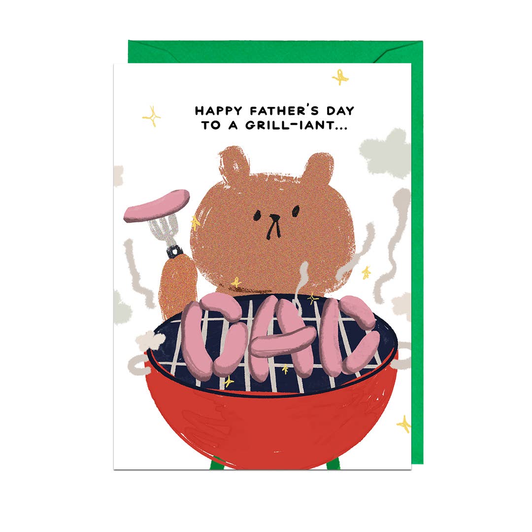 Happy Father's Day Grill-iant Dad