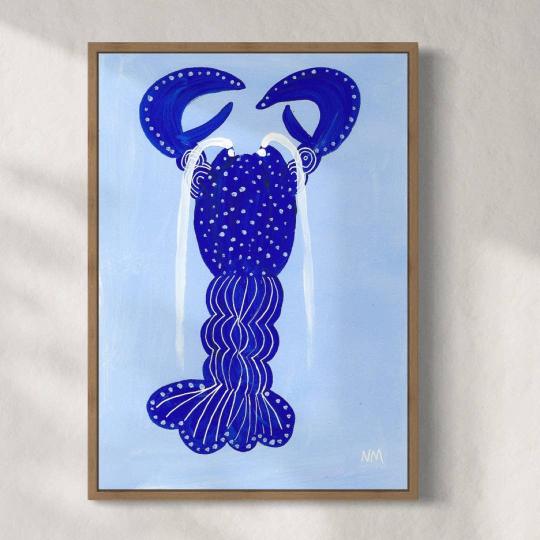 Blue lobster: A4