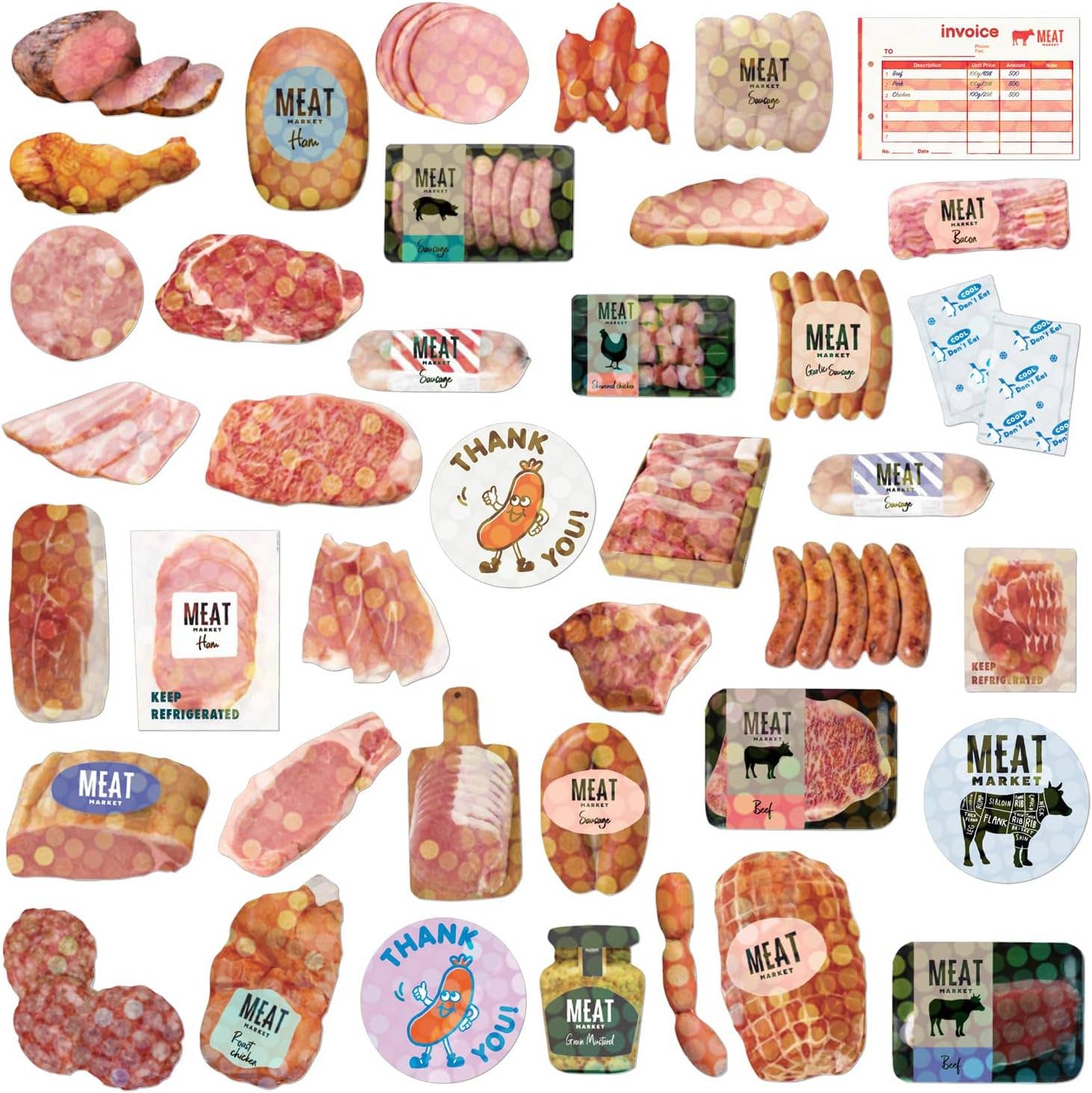 Hako Sticker - Meat