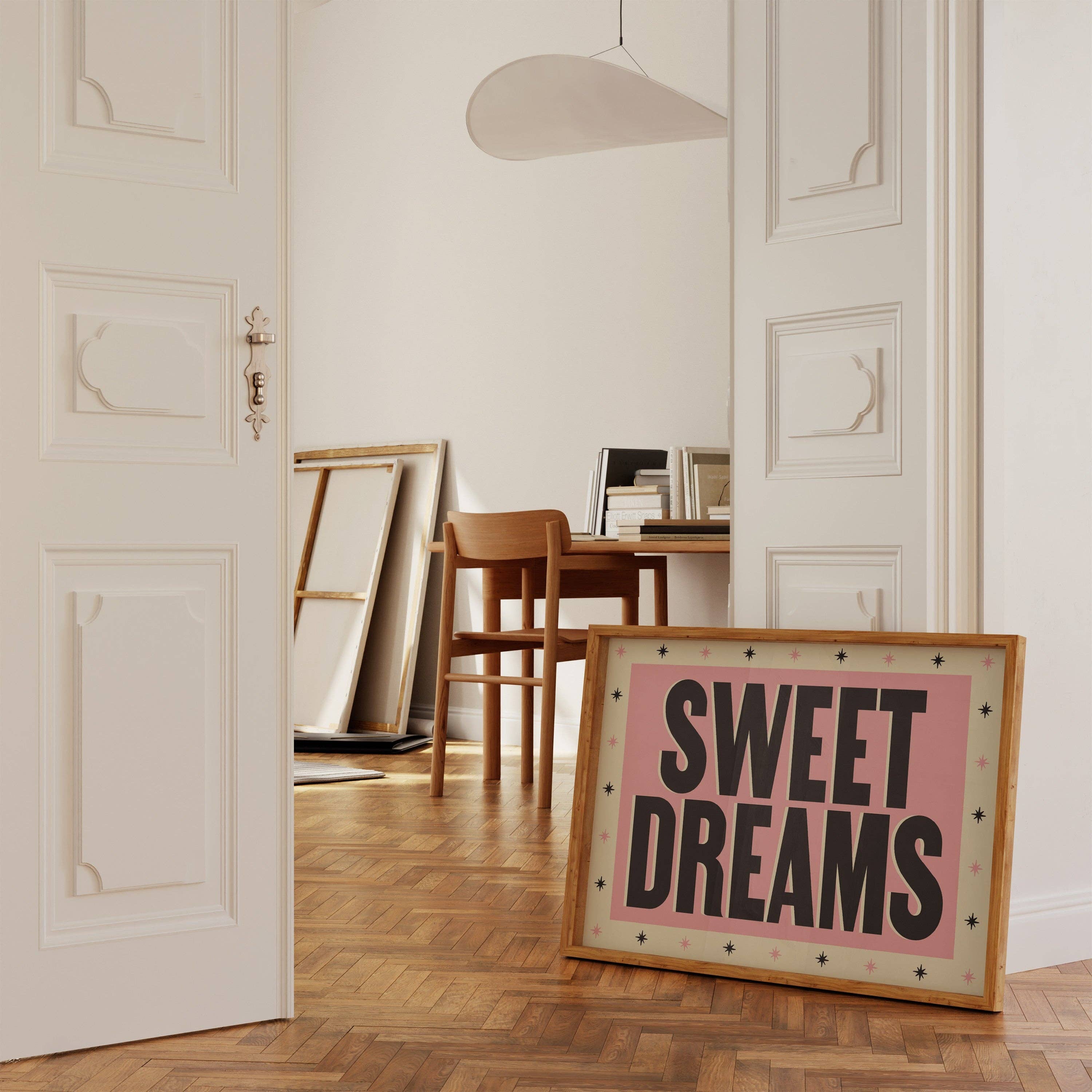Sweet Dreams Print: Pink A5
