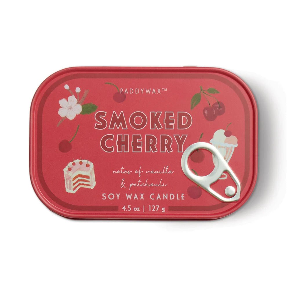 Smoked Cherry Candle - Chérie Tin - candle Designworks Collective Modern Love Store