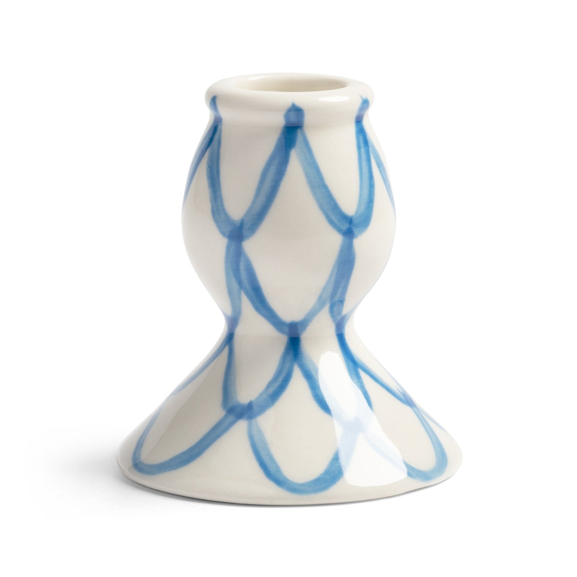 Candle Holder - Sirene Blue - candle holder &K Amsterdam Modern Love Store Glasgow
