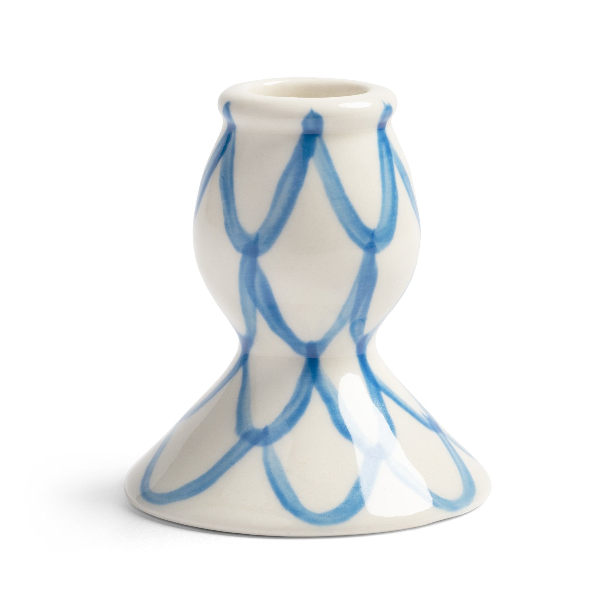 Candle Holder - Sirene Blue - candle holder &K Amsterdam Modern Love Store Glasgow