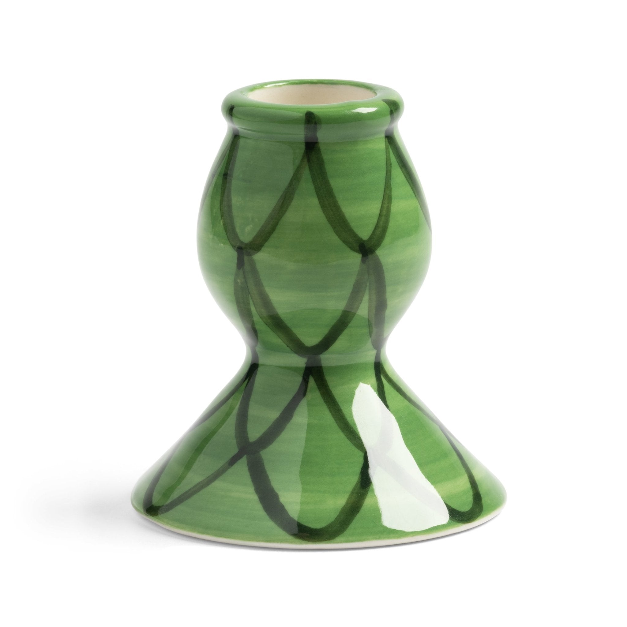 Candle Holder - Sirene Green - candle holder &K Amsterdam Modern Love Store Glasgow