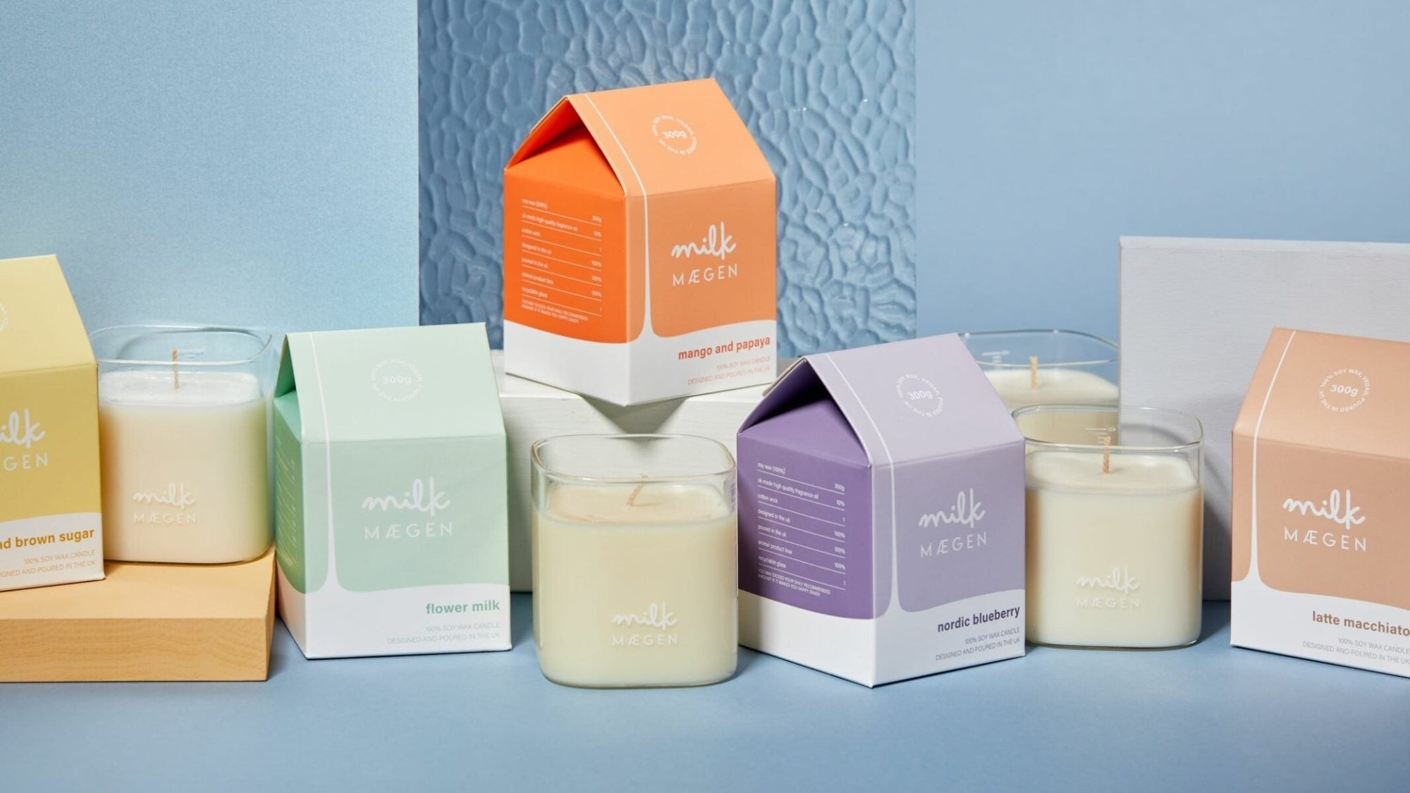 Latte Macchiato Candle - candle MÆGEN Modern Love Store Glasgow