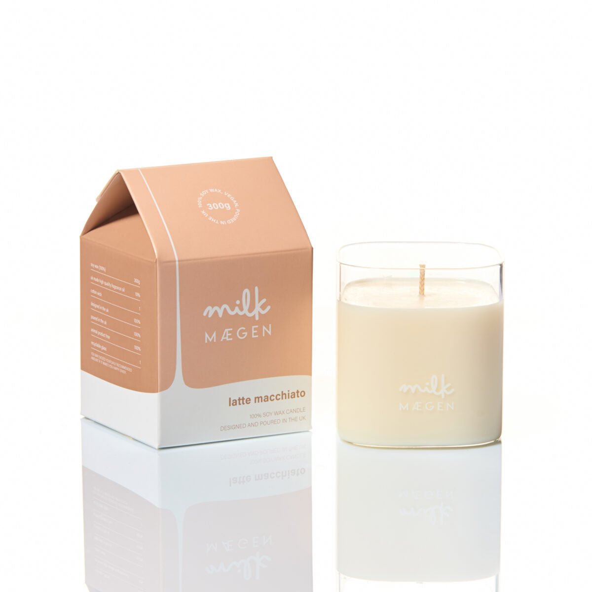 Latte Macchiato Candle - candle MÆGEN Modern Love Store Glasgow