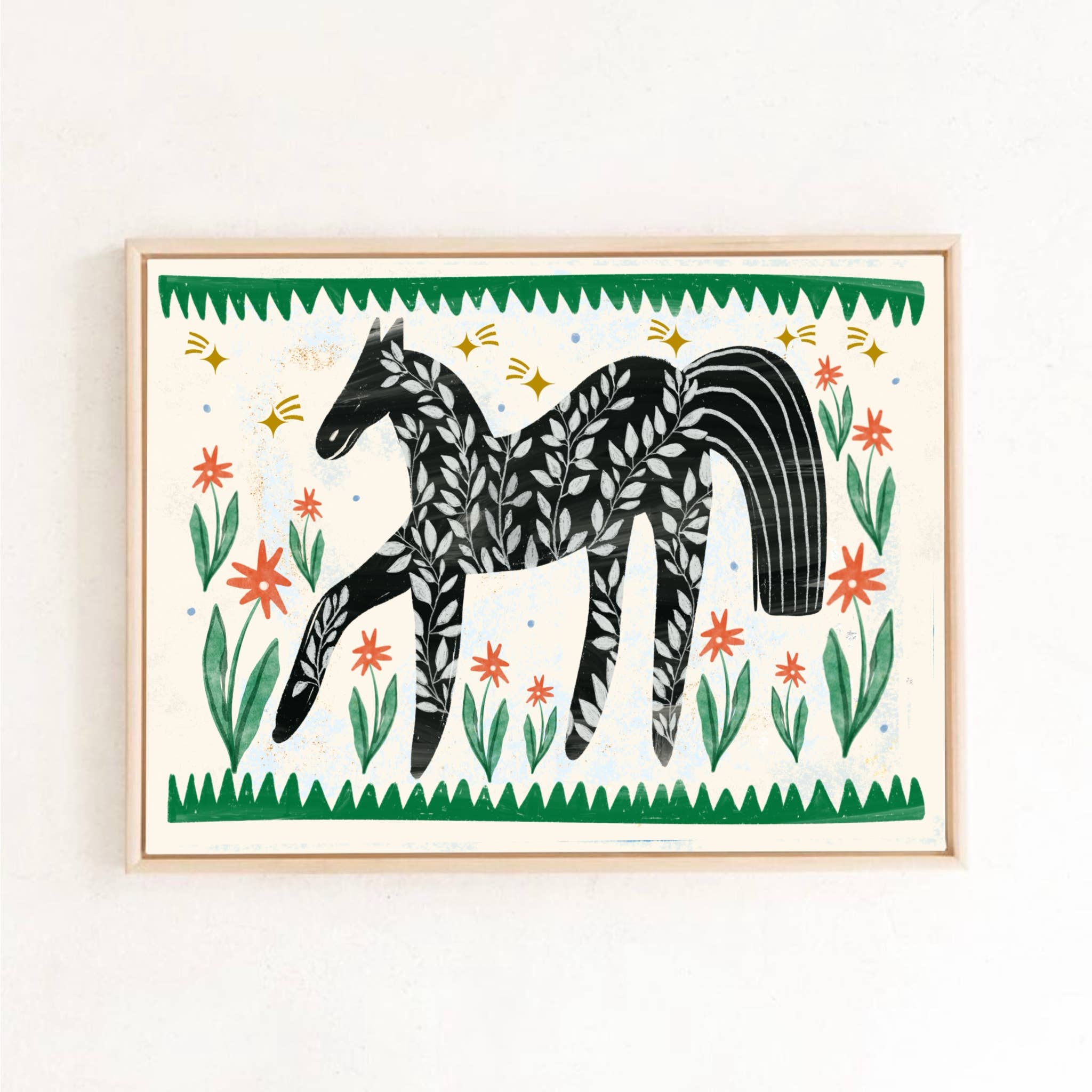 Folk Horse: Medium - Carole Hillman Modern Love Store Glasgow
