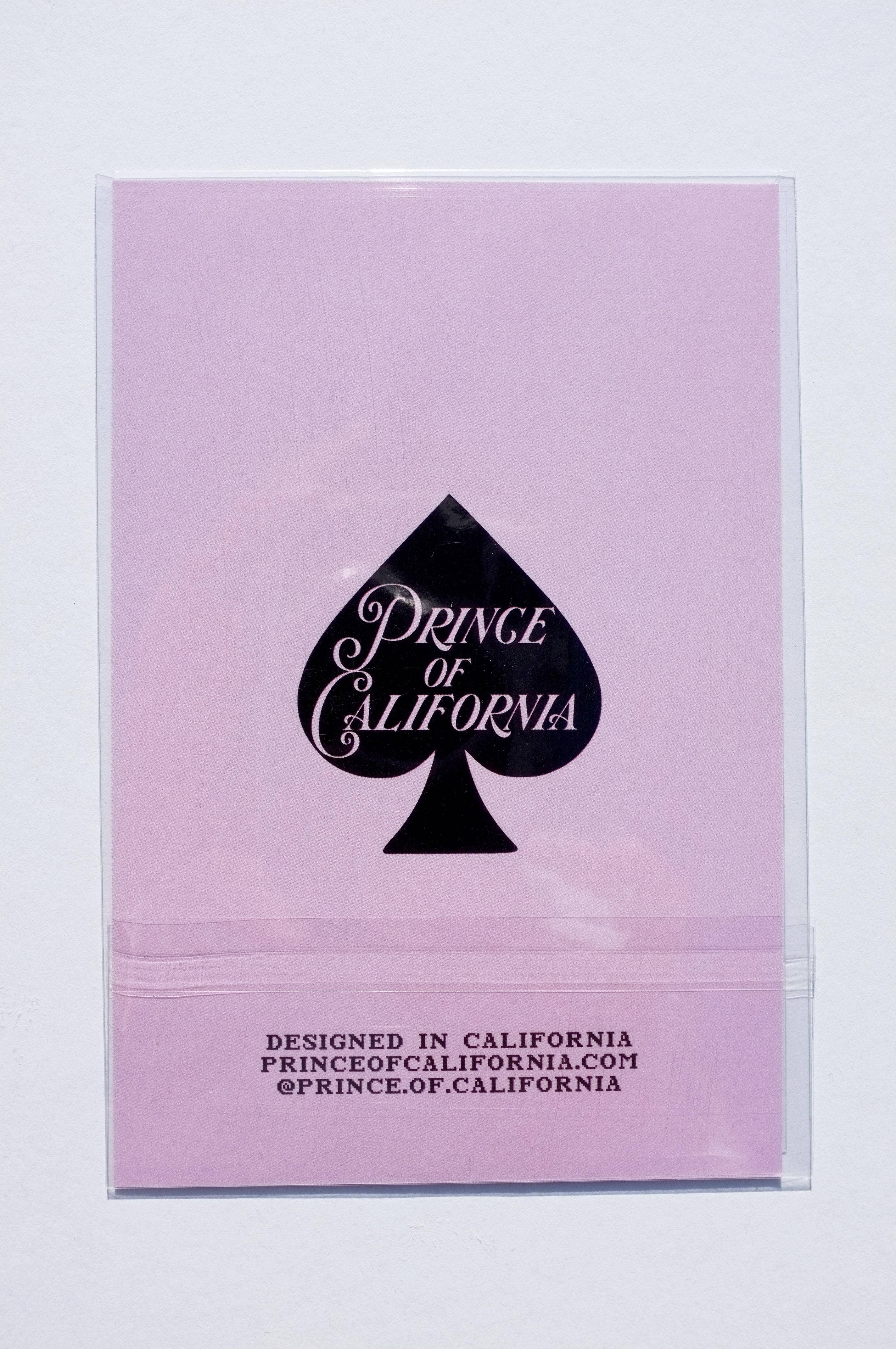Prince of California Pixel Sticker Sheet