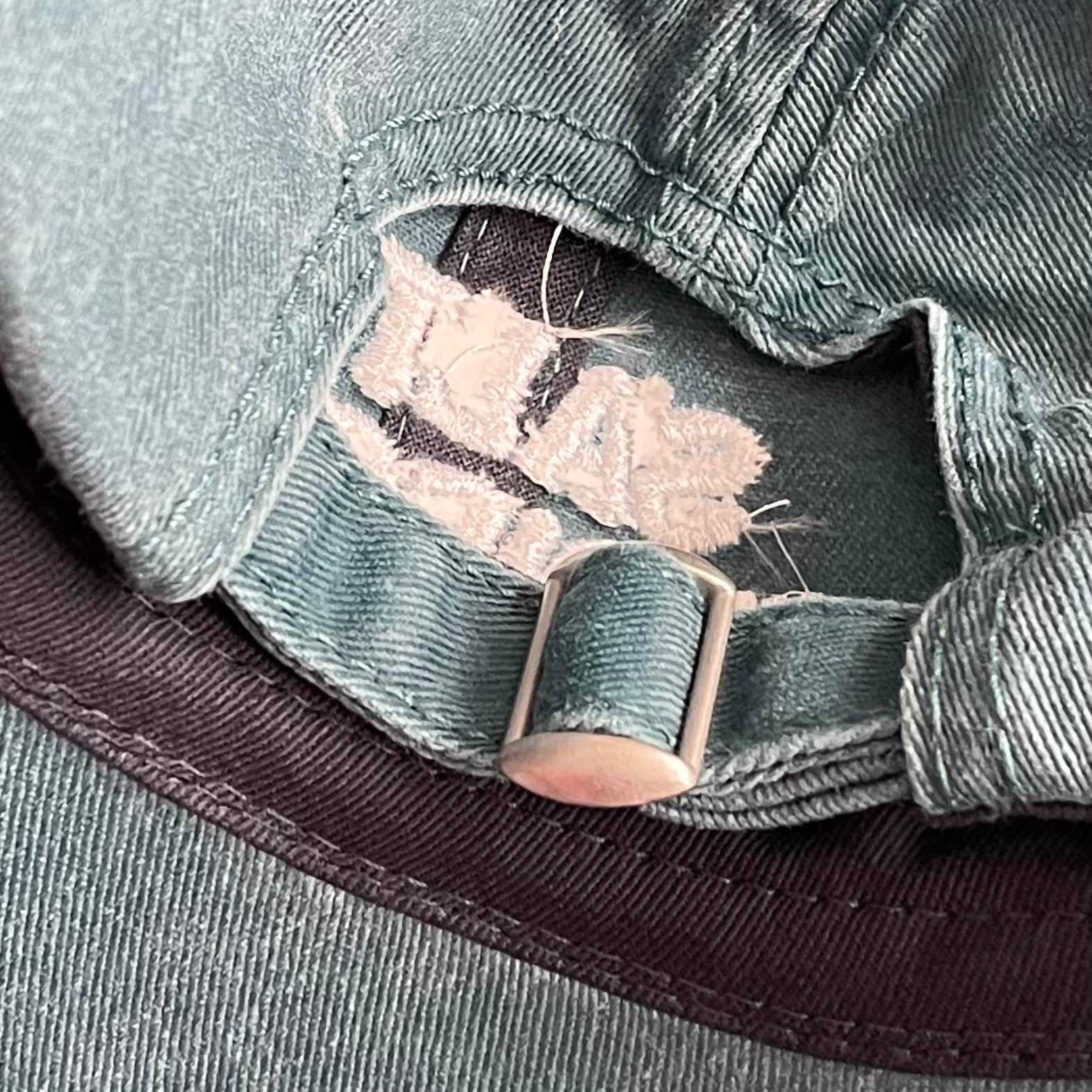 Salt and Vinegar baseball cap, side view
