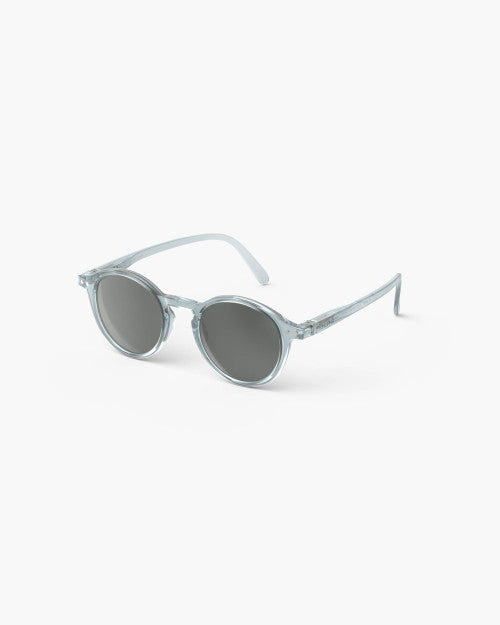 IZIPIZI Junior frozen blue sunglasses ages 7–11 — angle view