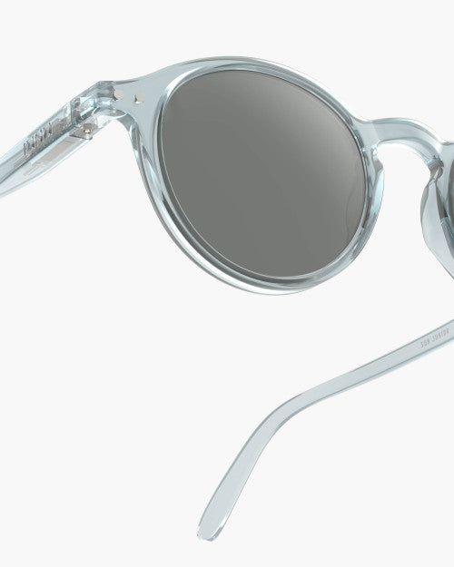 IZIPIZI Junior frozen blue sunglasses ages 7–11 — child wearing front