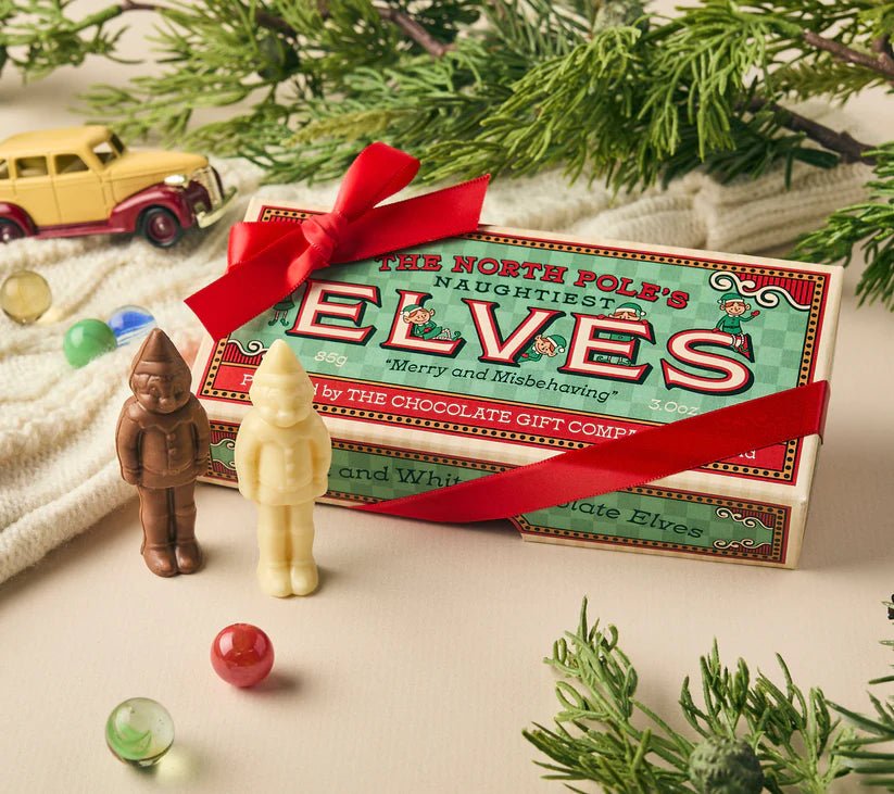 The Naughtiest Workshop Elves Chocolate - Chocolate The Chocolate Gift Co. Modern Love Store Glasgow