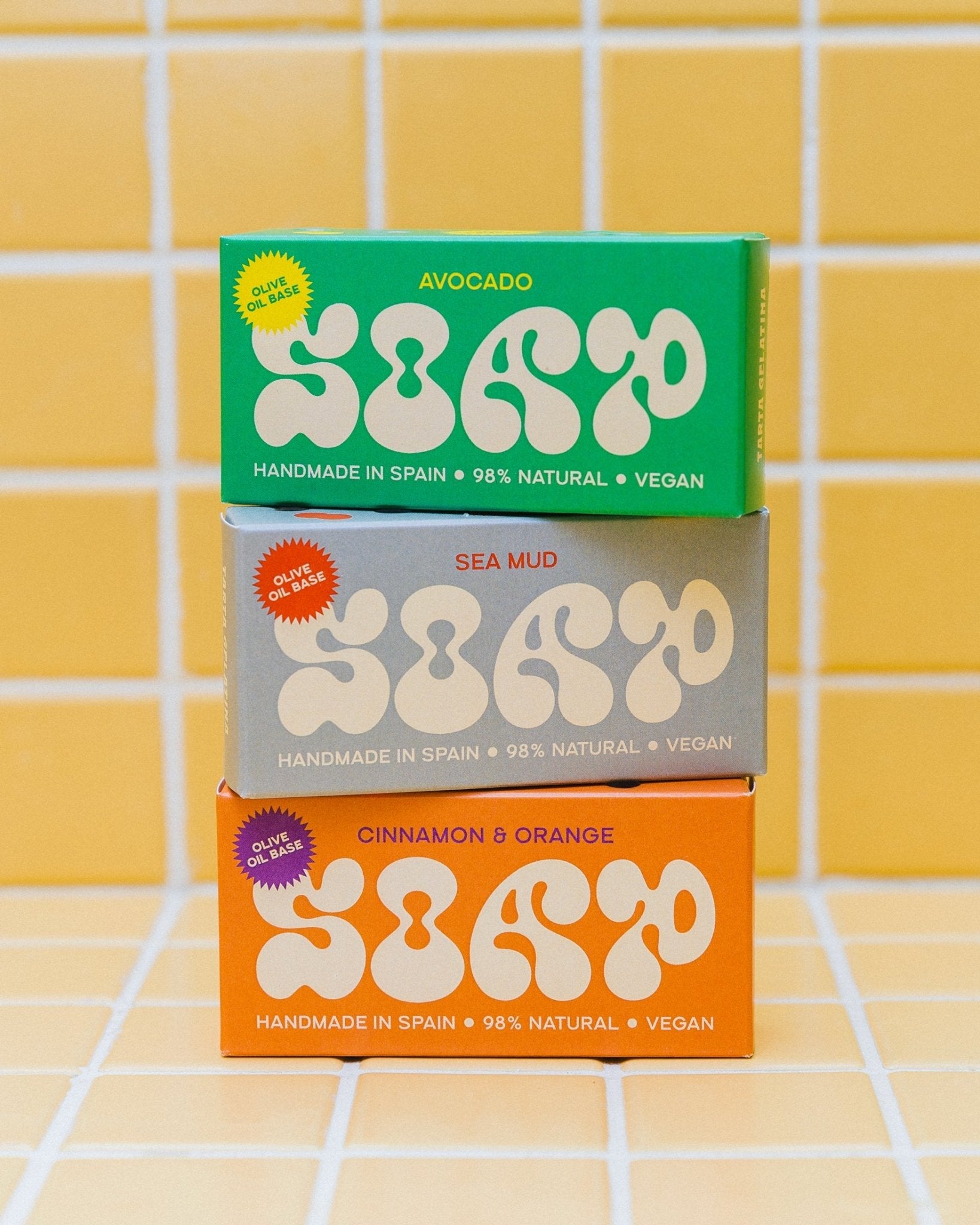 Cinnamon & Orange Soap - soap Tarta Gelatina Modern Love Store Glasgow