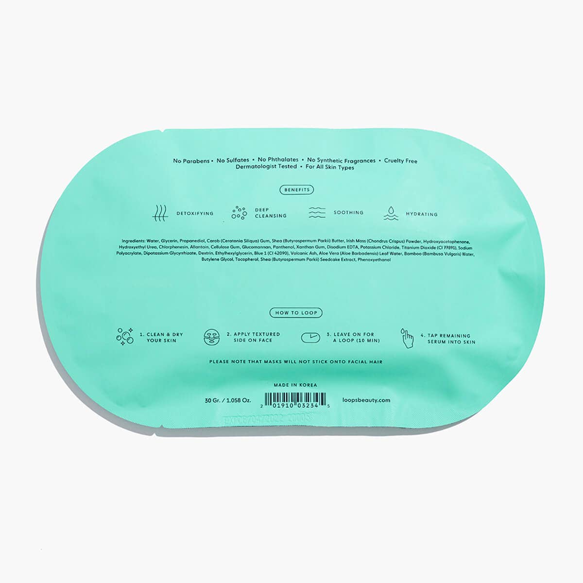 Clean Slate Single Mask - LOOPS Modern Love Store Glasgow