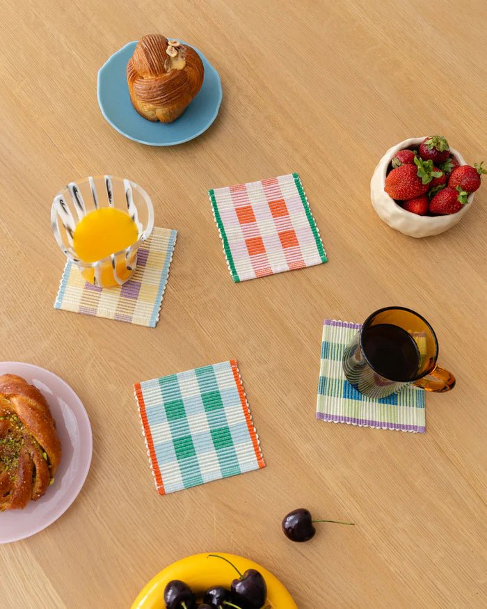 Merienda Coaster Set - Coasters Tarta Gelatina Modern Love Store Glasgow