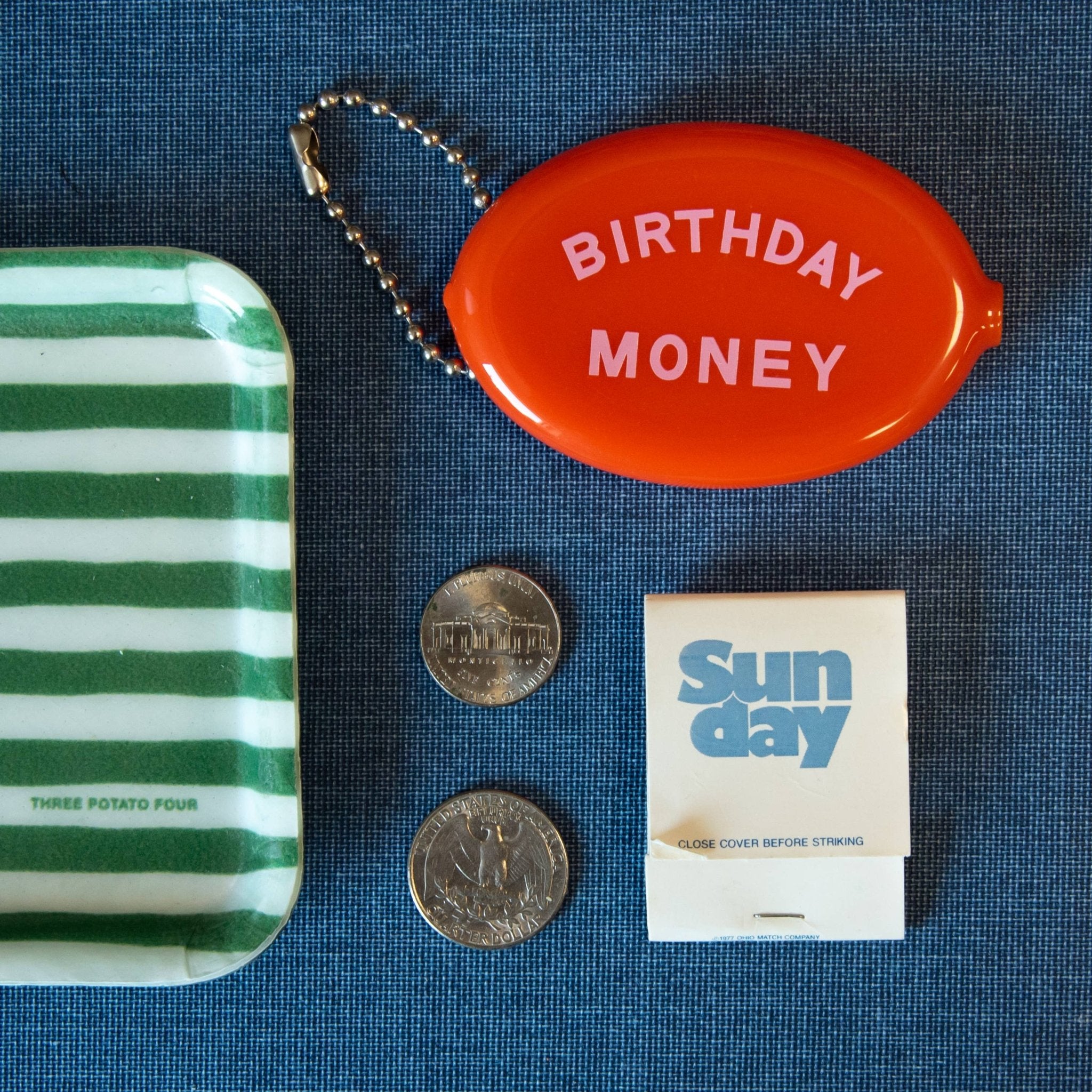 Coin Pouch - Birthday Money - Three Potato Four Modern Love Store Glasgow