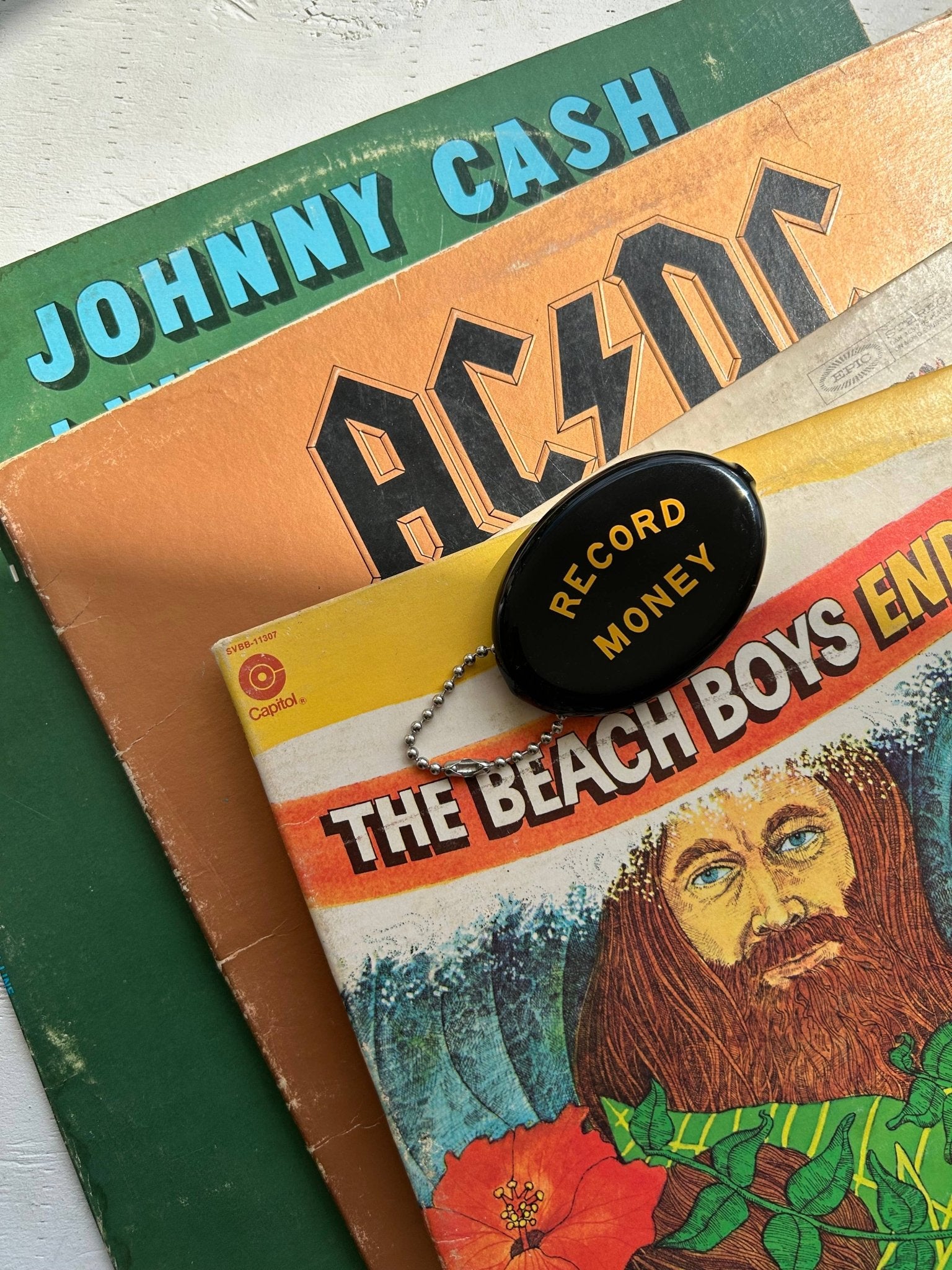 Coin Pouch - Record Money - Three Potato Four Modern Love Store Glasgow