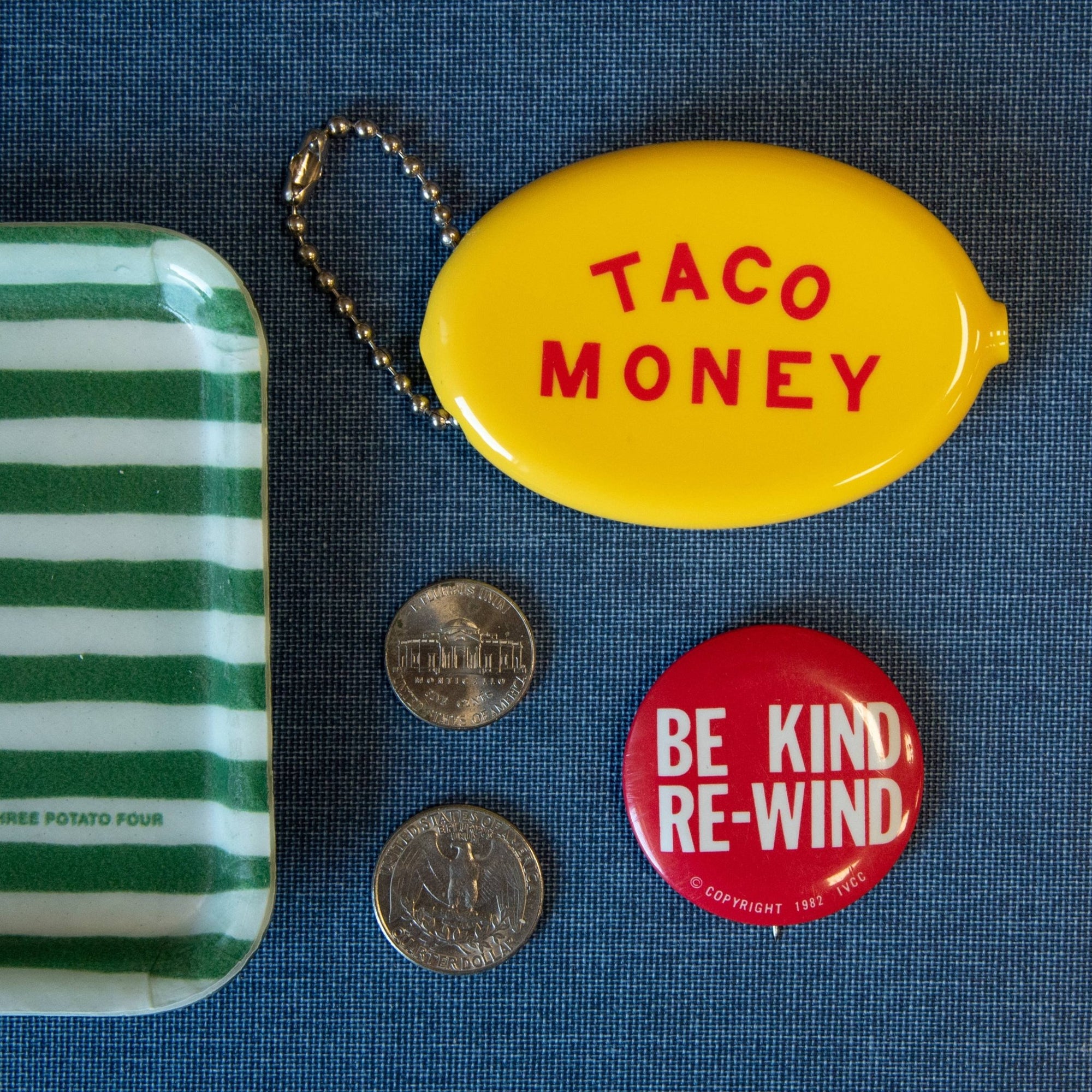 Coin Pouch - Taco Money - Three Potato Four Modern Love Store Glasgow