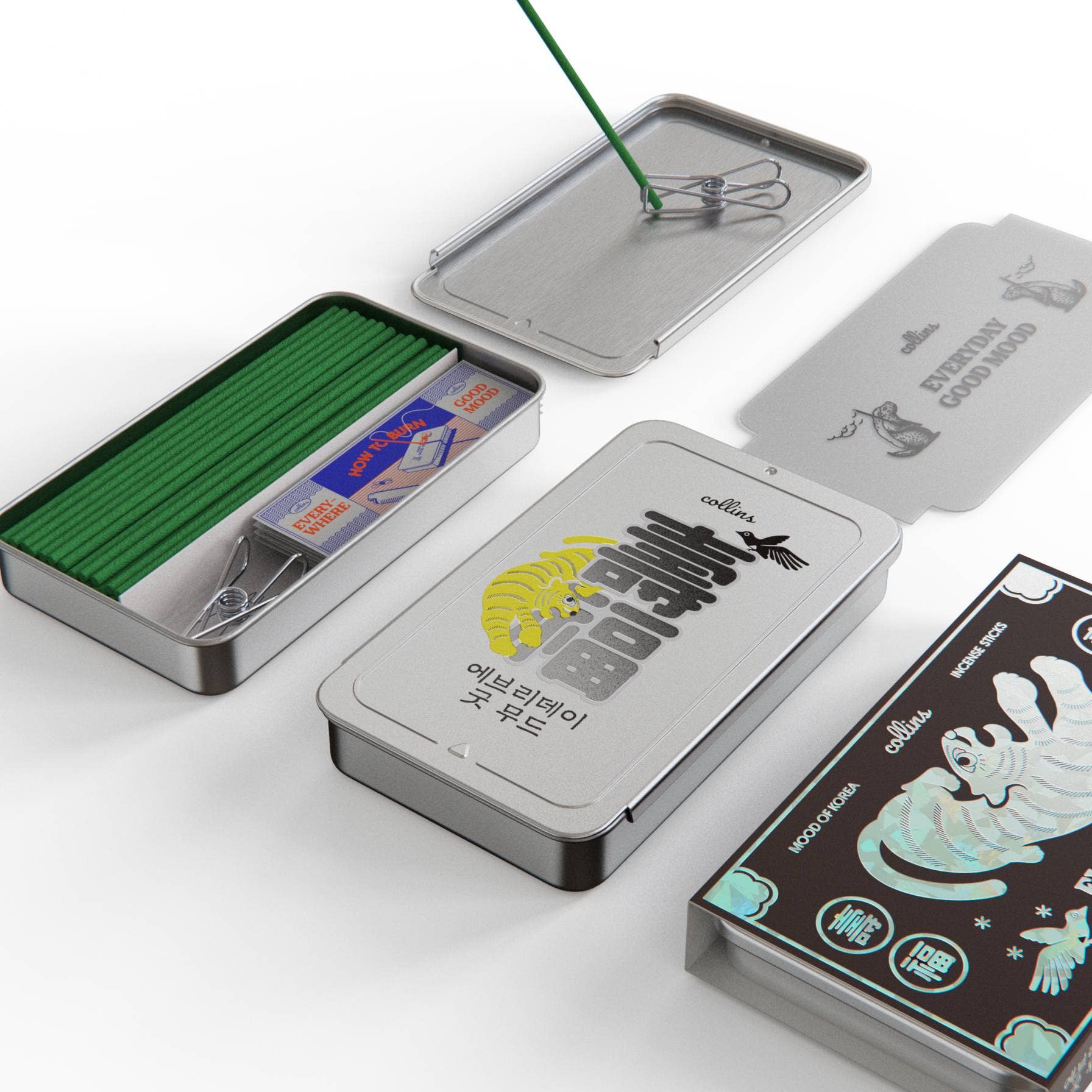 Collins - 365 Everyday Good Mood Incense - South Korea Ed. - Ameico UK Ltd Modern Love Store Glasgow