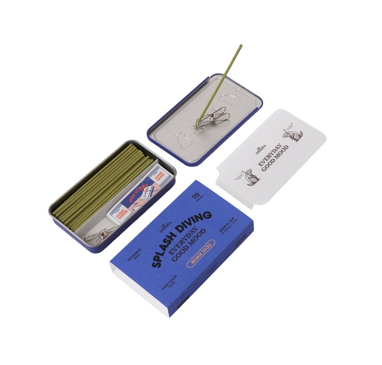 Collins - 365 Everyday Good Mood Incense - Splash Diving - Collins Modern Love Store Glasgow