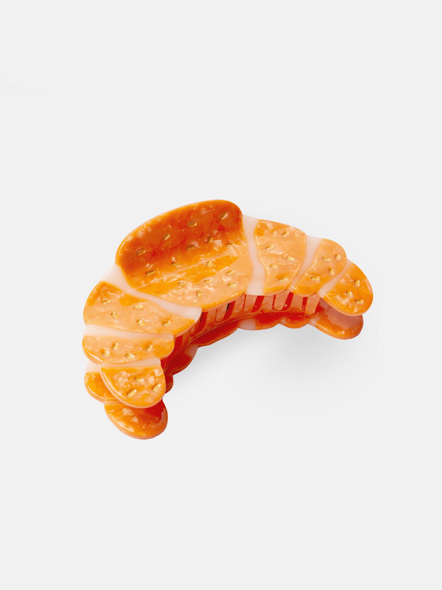 Croissant Hair Claw - Eat My Socks Modern Love Store Glasgow