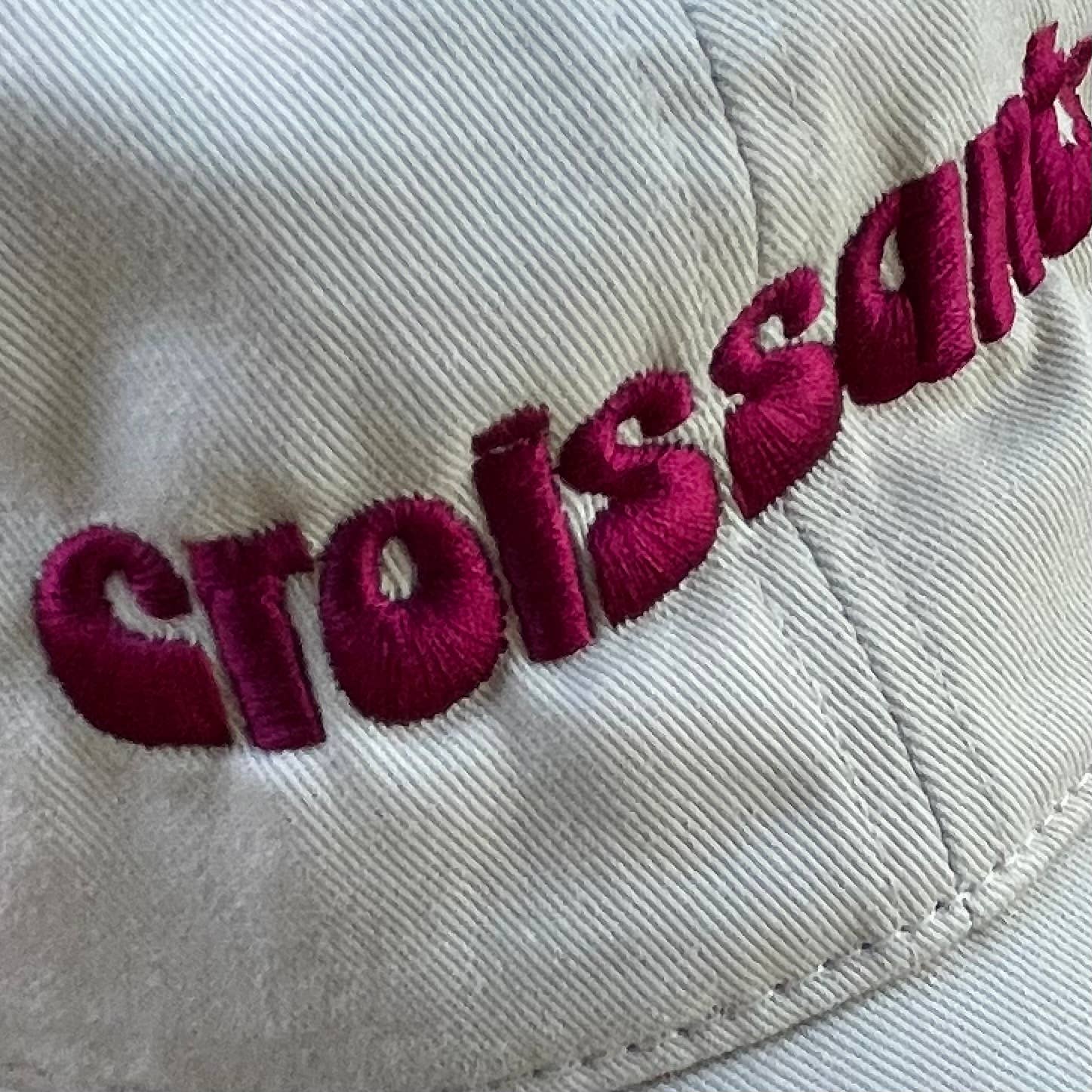 Croissants Baseball Cap - The Silver Spider Modern Love Store Glasgow
