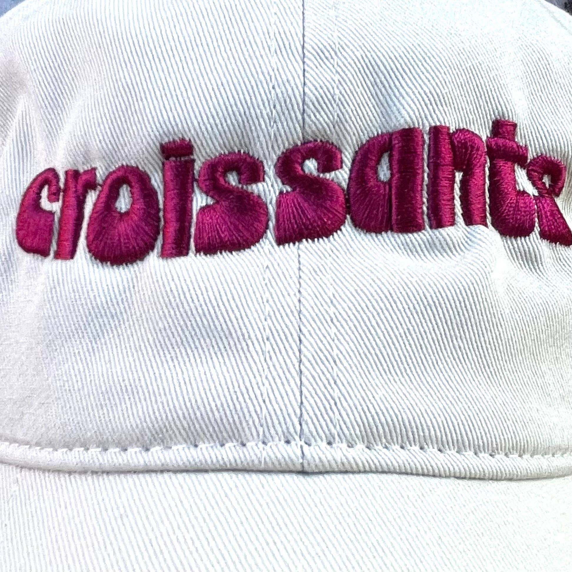 Croissants Baseball Cap - The Silver Spider Modern Love Store Glasgow