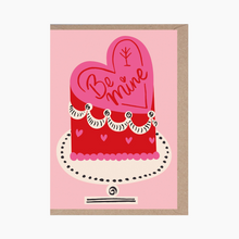 Load image into Gallery viewer, BE MINE Valentines Card

