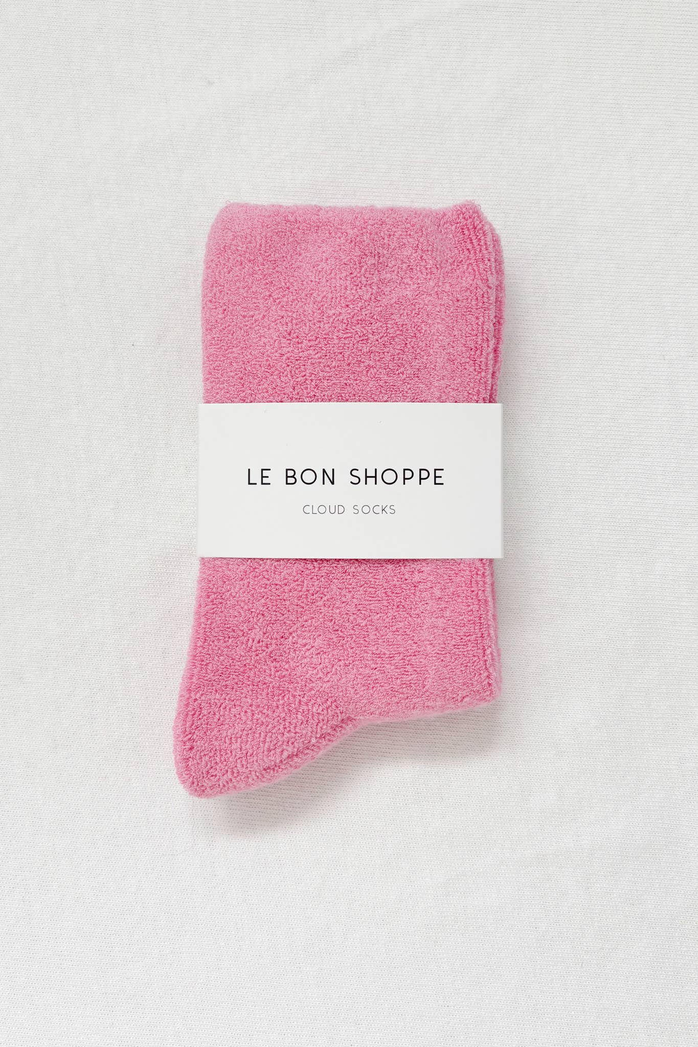 Le Bon Shoppe Cloud Socks: Bubble Gum