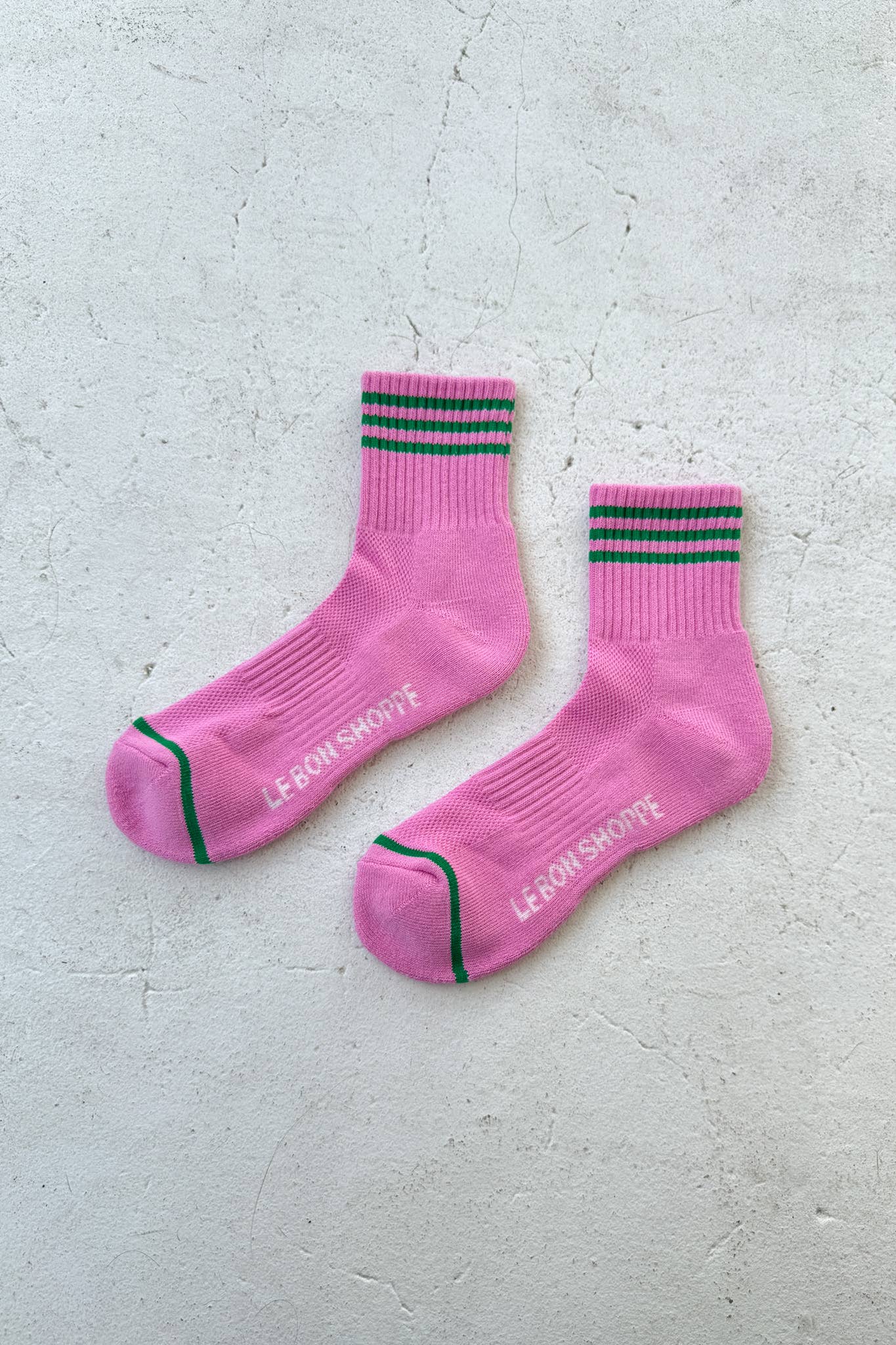Le Bon Shoppe Girlfriend Socks: Rose Pink