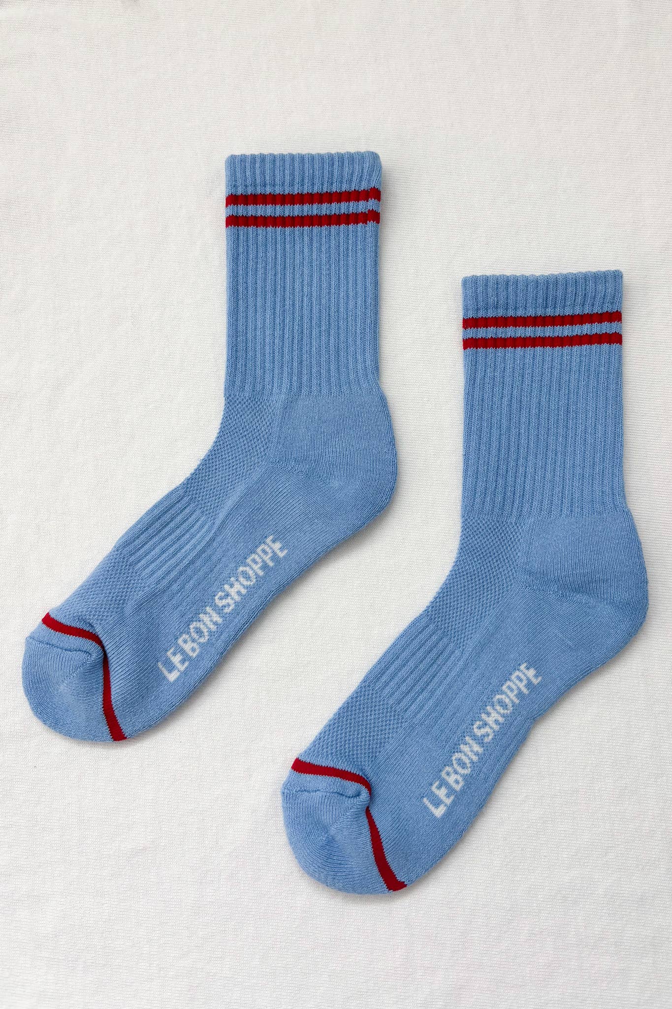 Le Bon Shoppe Boyfriend Socks: Ciel Blue