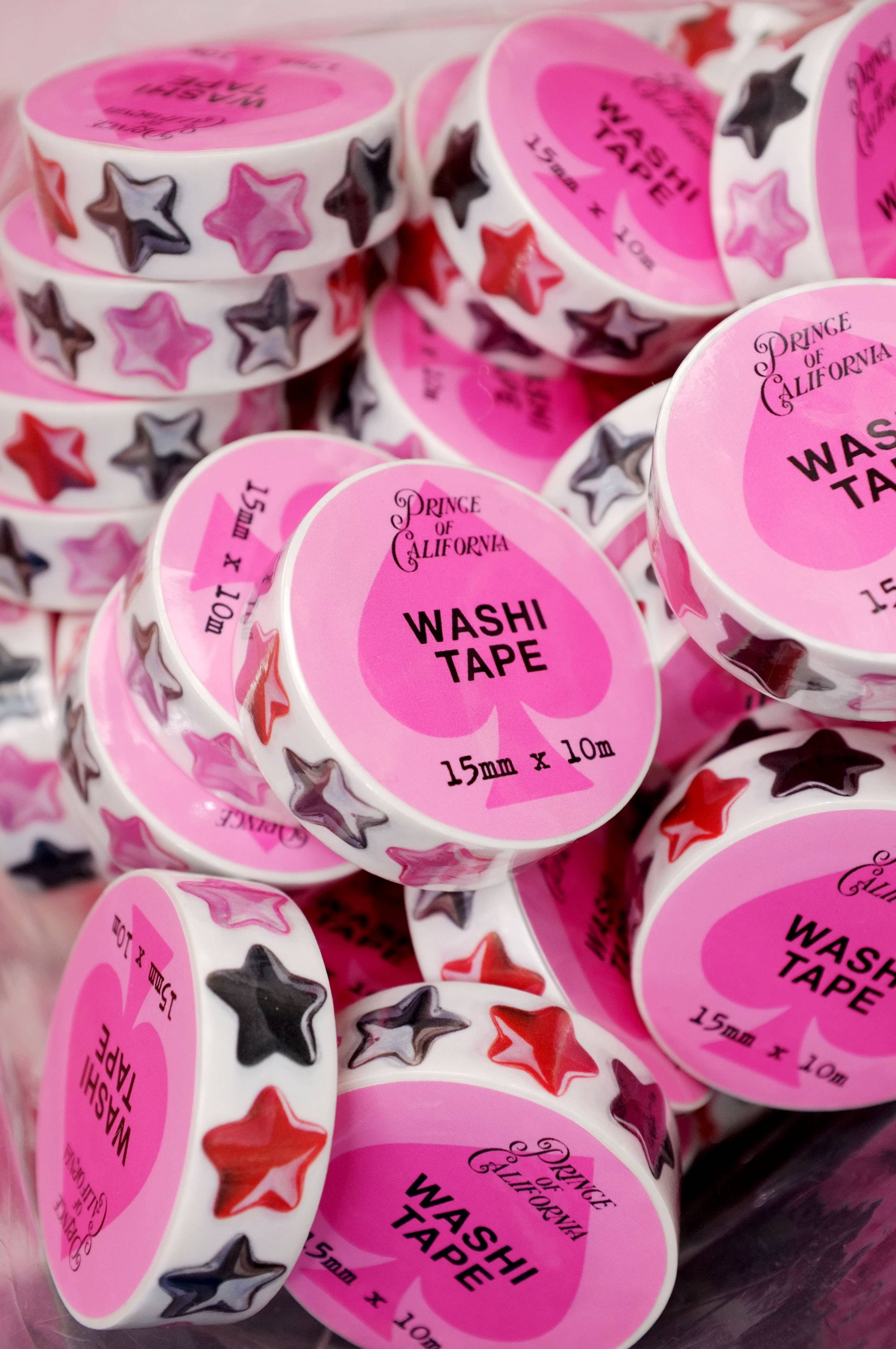 Prince of California Punk Star Washi Tape