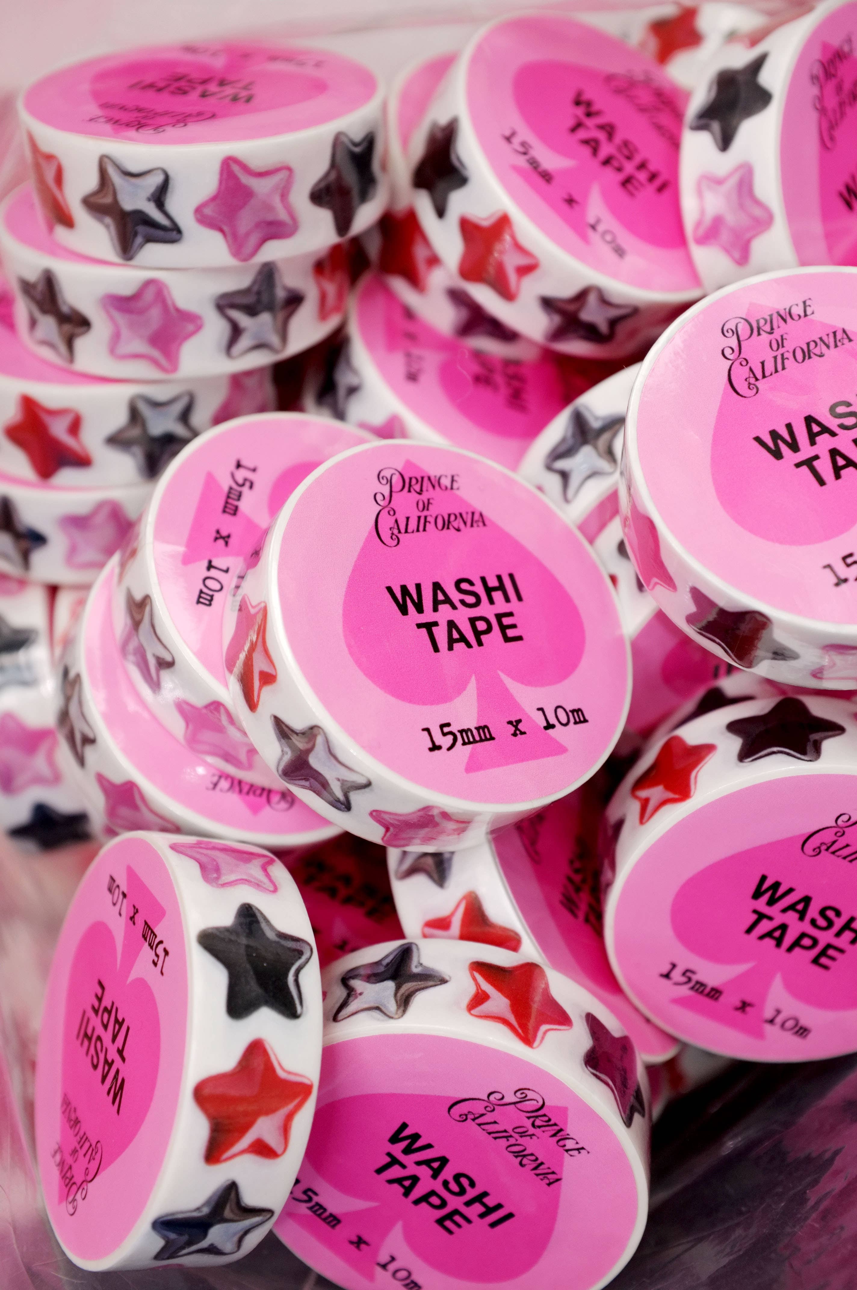 Prince of California Punk Star Washi Tape