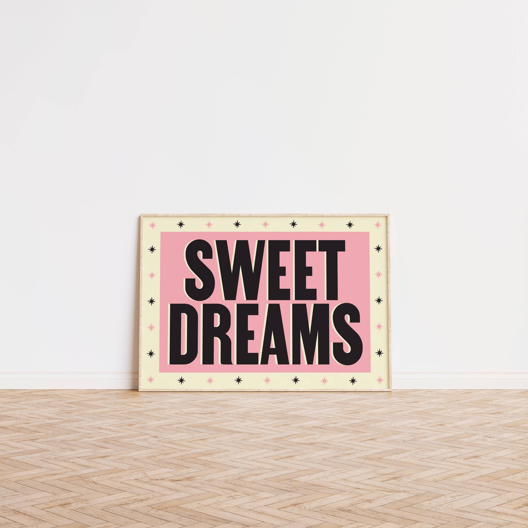 Sweet Dreams Print: Pink A5