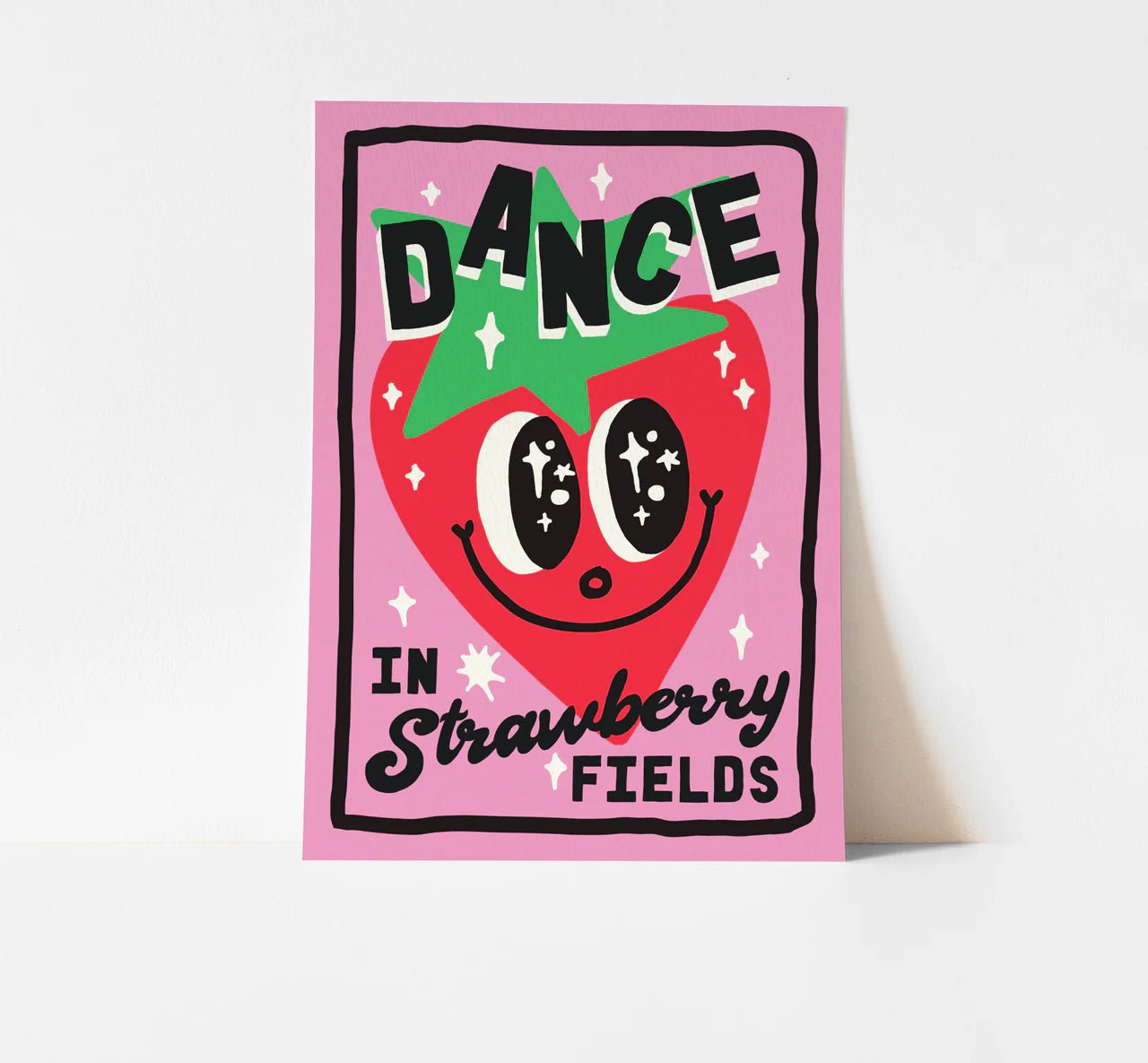 Dance in Strawberry Fields Print - Modern Love Store Glasgow Modern Love Store Glasgow