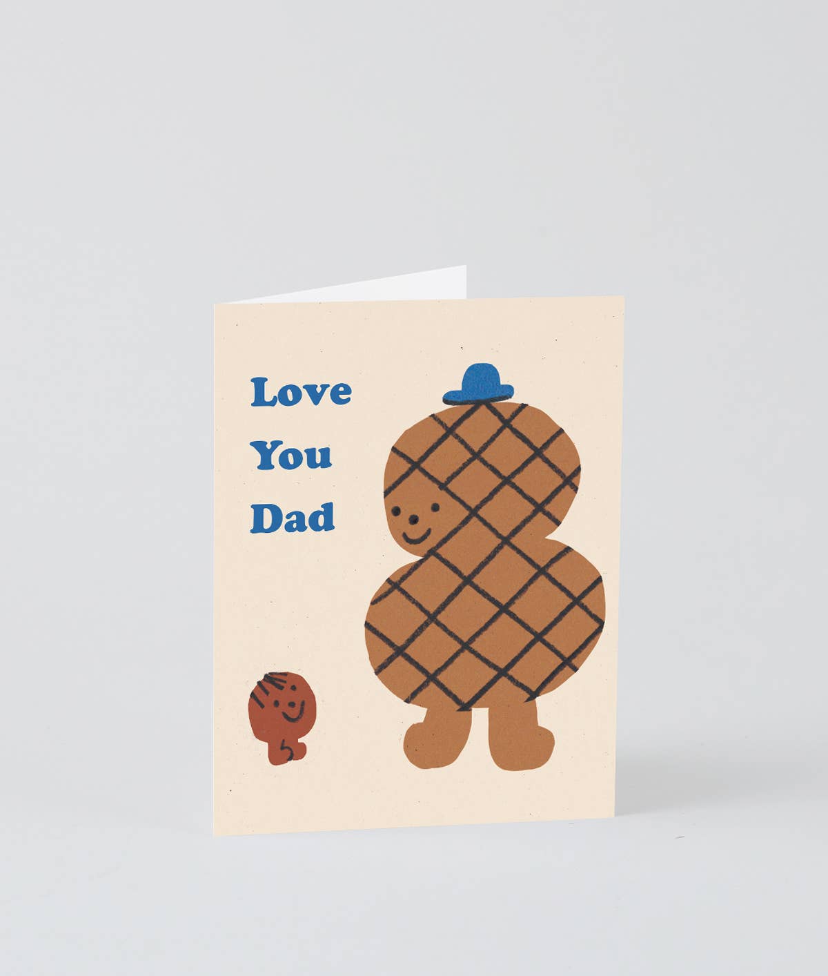 Love You Dad' Kids Greetings Card