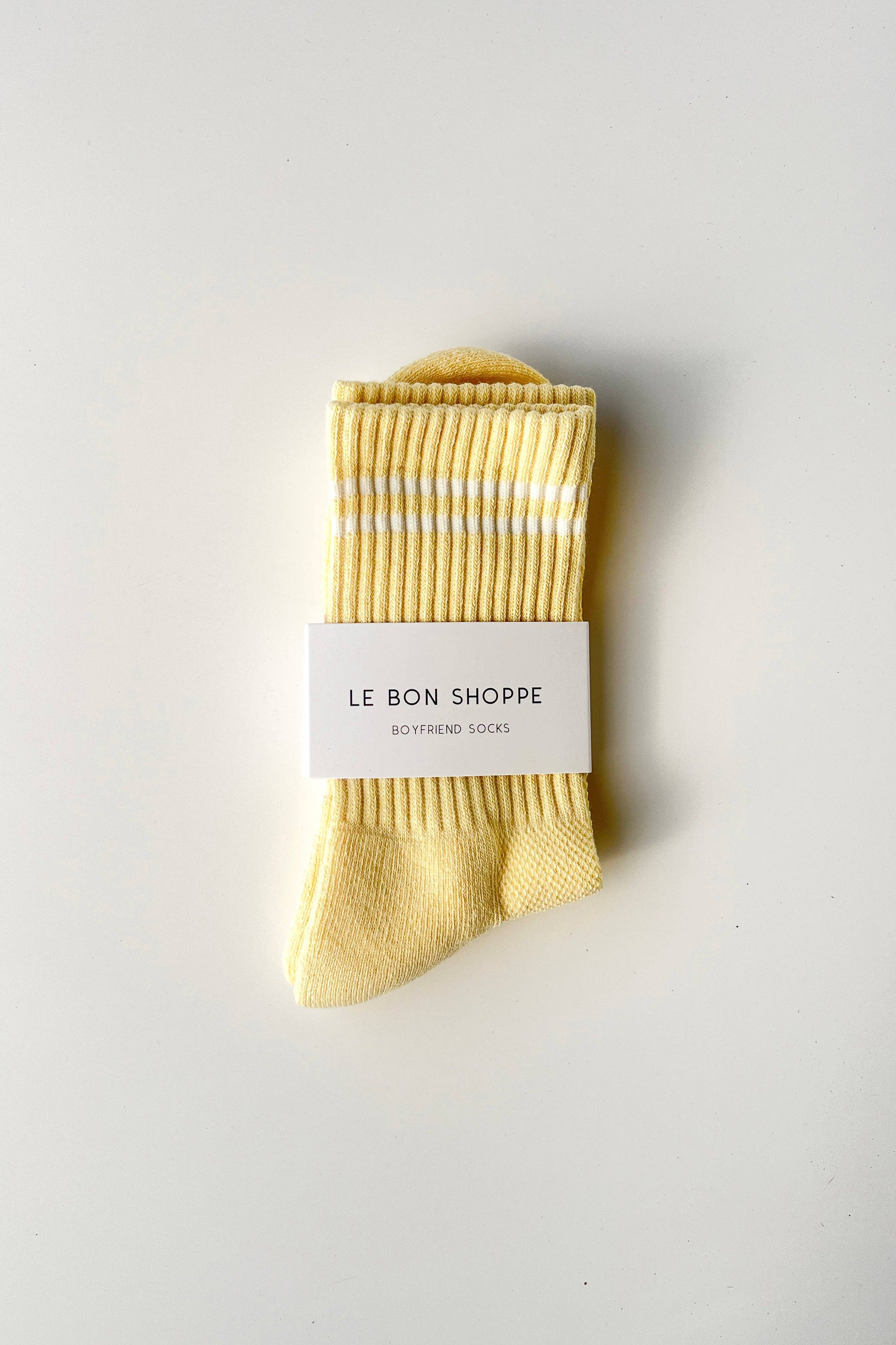 Le Bon Shoppe Boyfriend Socks - Powder Blue