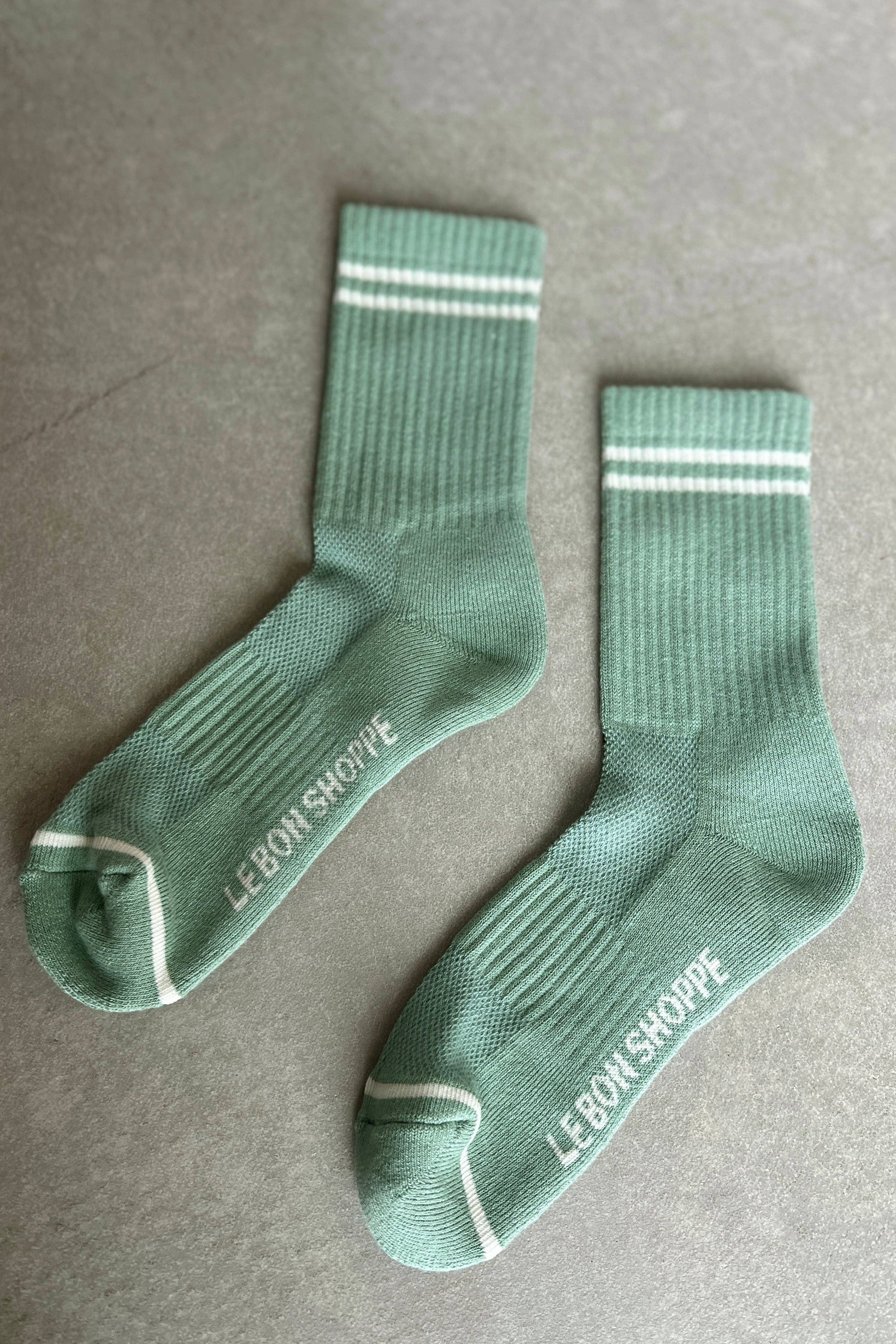 Le Bon Shoppe Boyfriend Socks - Powder Blue