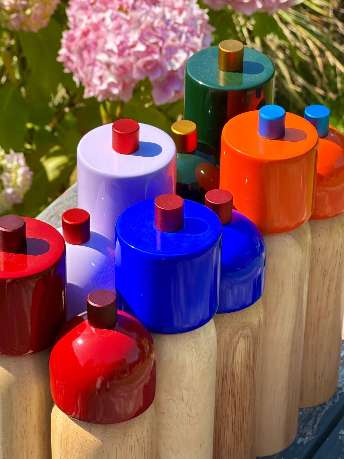 Salt & Pepper Grinder - Orange & Blue: Medium