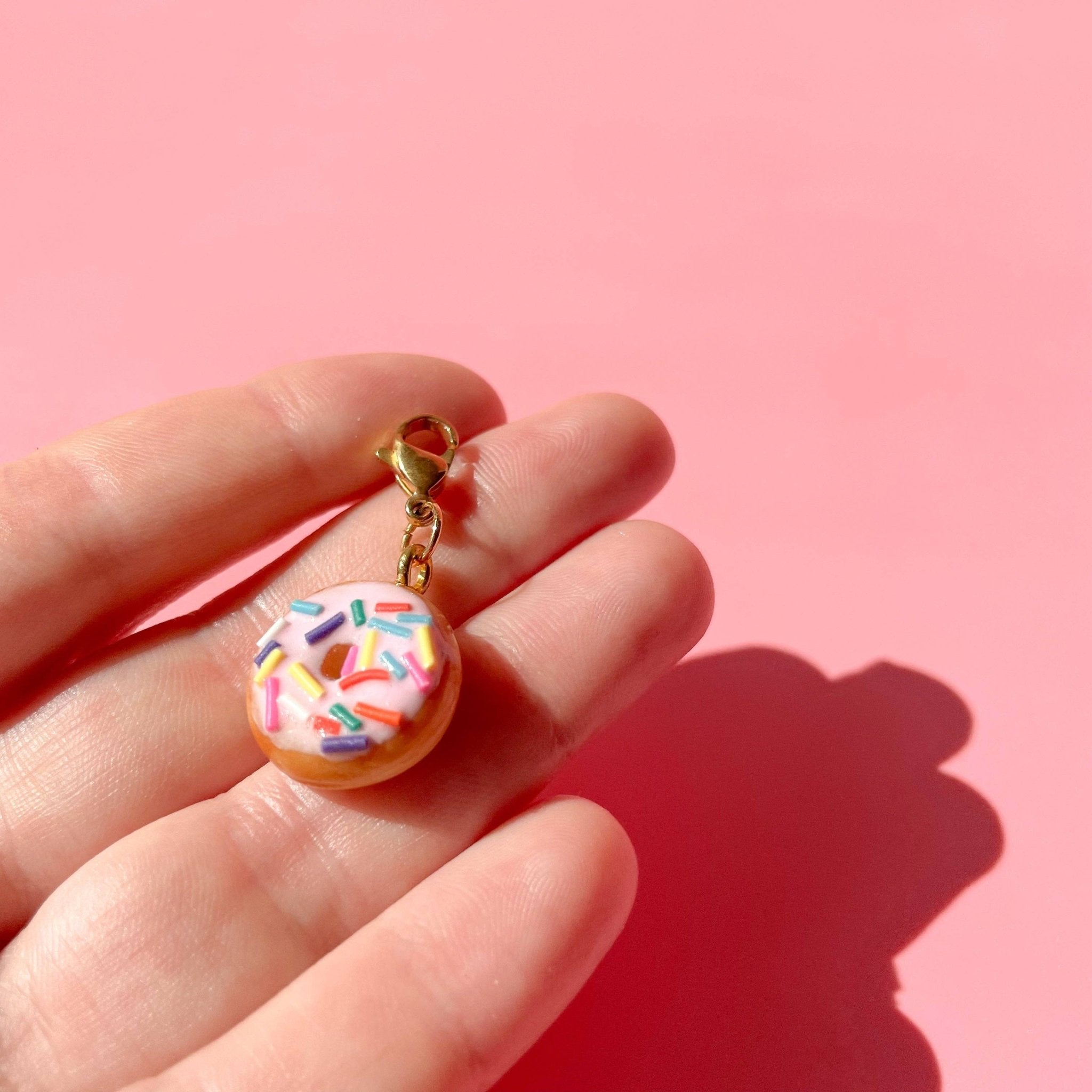 Donut Bag Charm - Bold Blossom Shop Modern Love Store Glasgow