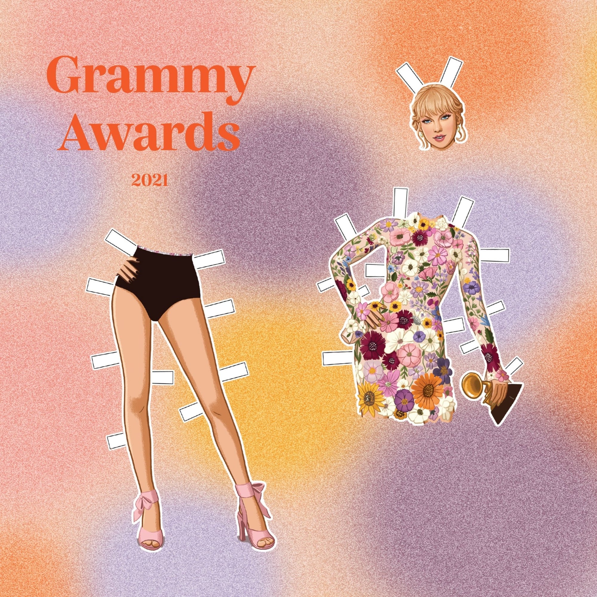 Dress Up Taylor A Taylor Swift - A Paper Doll book - Books Thames & Hudson Modern Love Store Glasgow