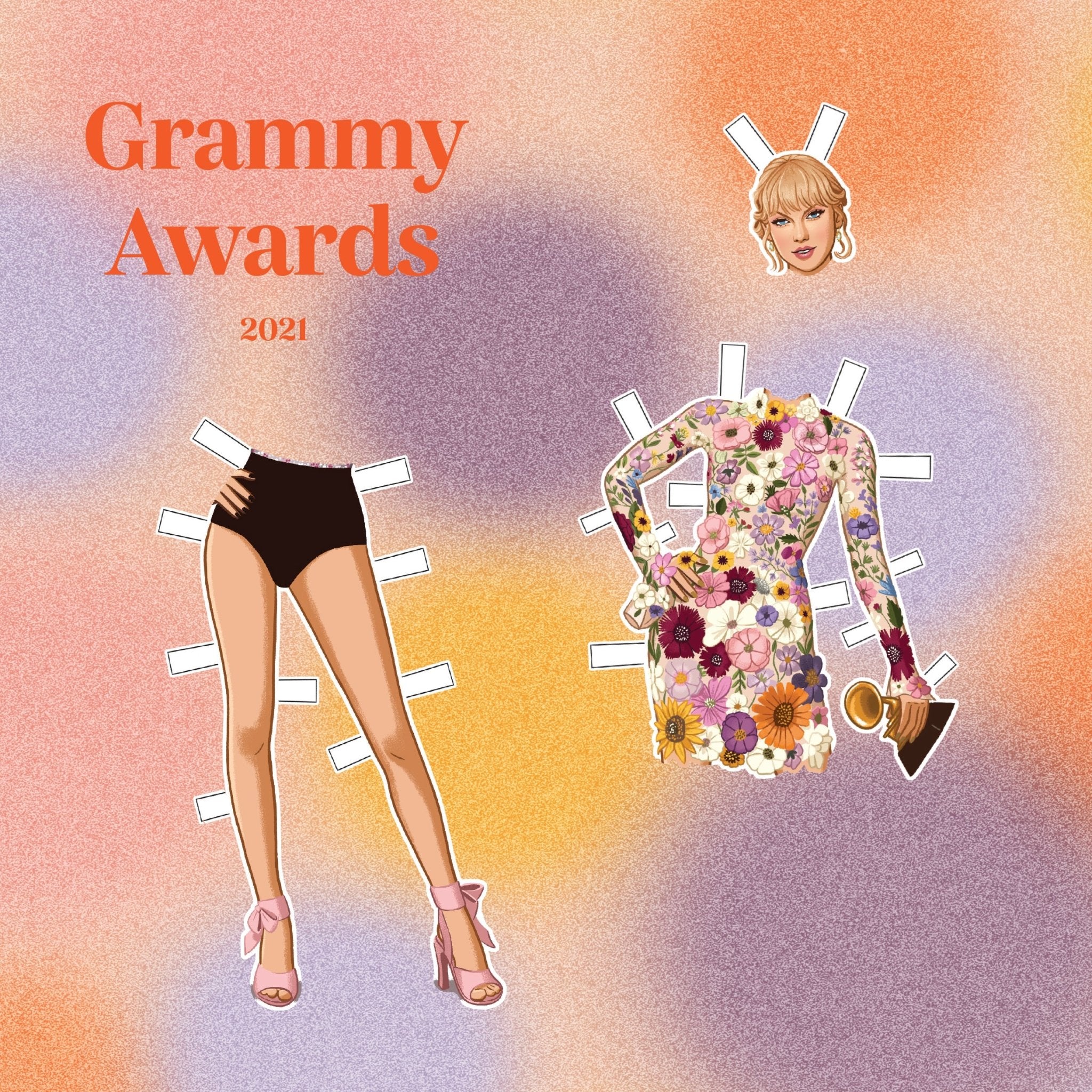 Dress Up Taylor A Taylor Swift - A Paper Doll book - Books Thames & Hudson Modern Love Store Glasgow