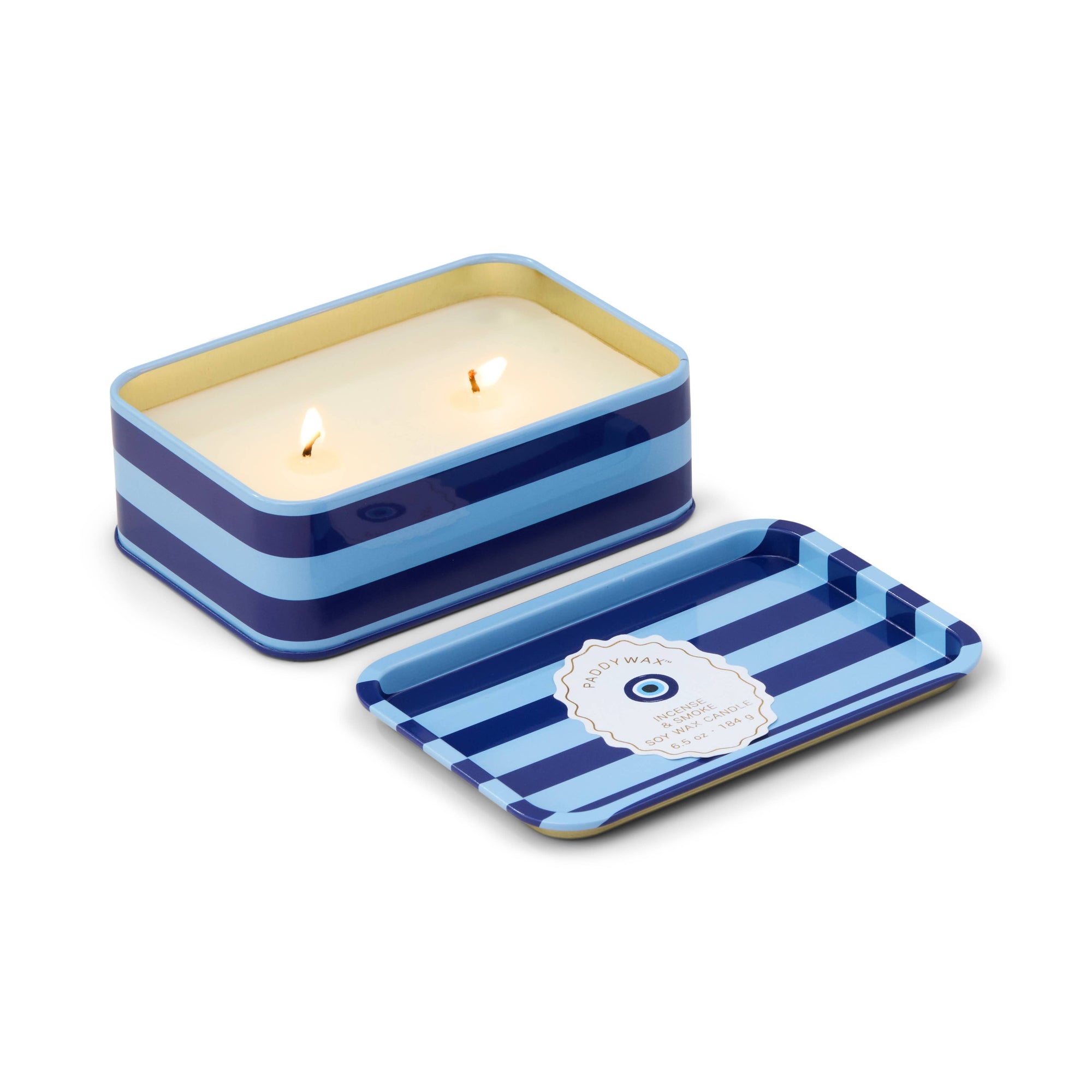 Paddy Wax Tin Candle - Incense & Smoke