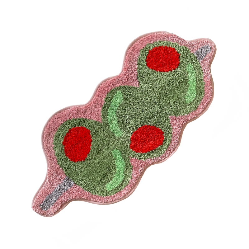 Olive Bath Mat