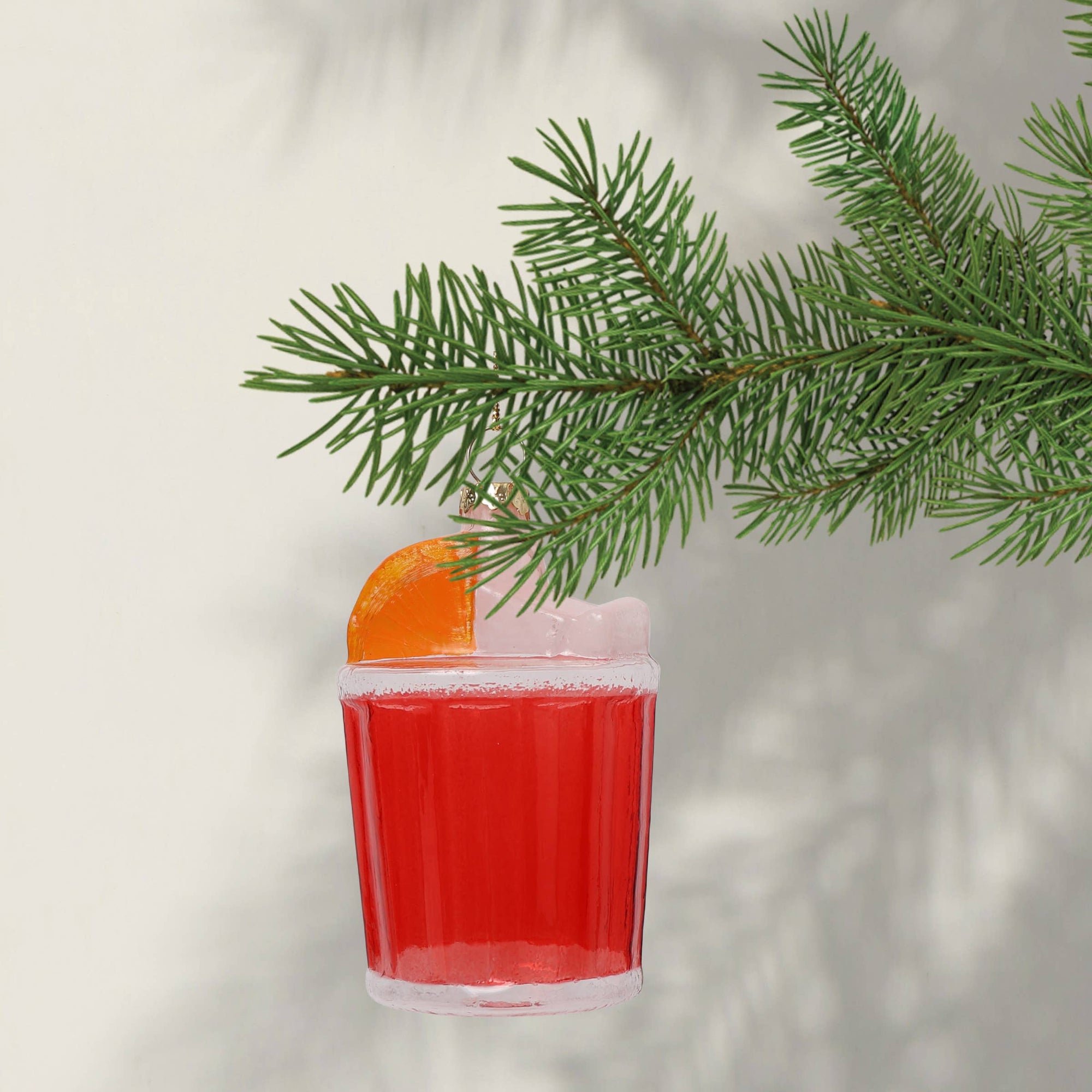 Negroni Glass Christmas Bauble