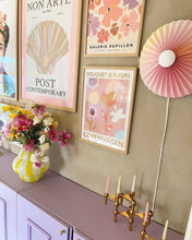 Load image into Gallery viewer, Pretty in Pinks - Pleated Wall Lamp
