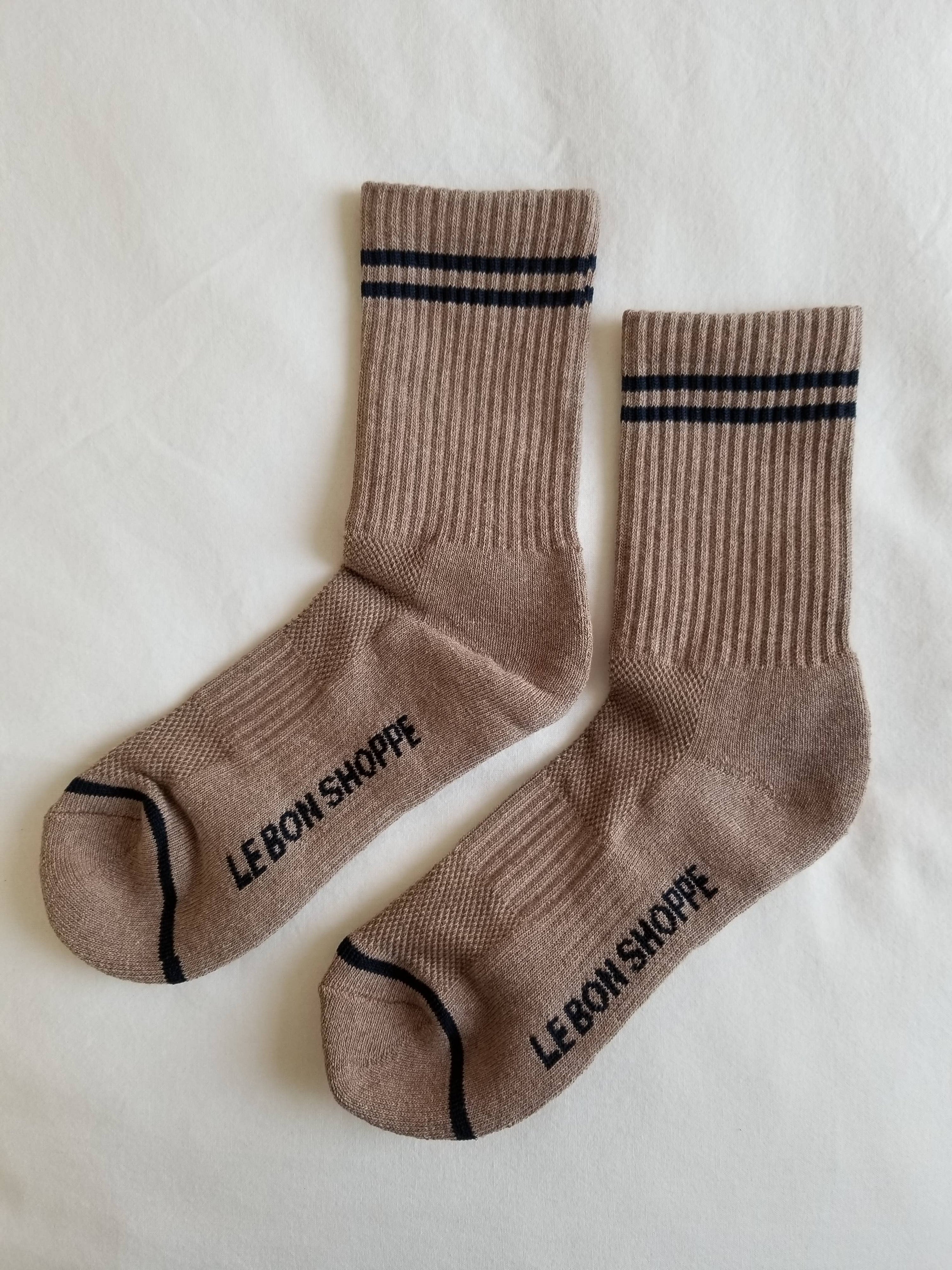 Le Bon Shoppe Boyfriend Socks: Cobalt